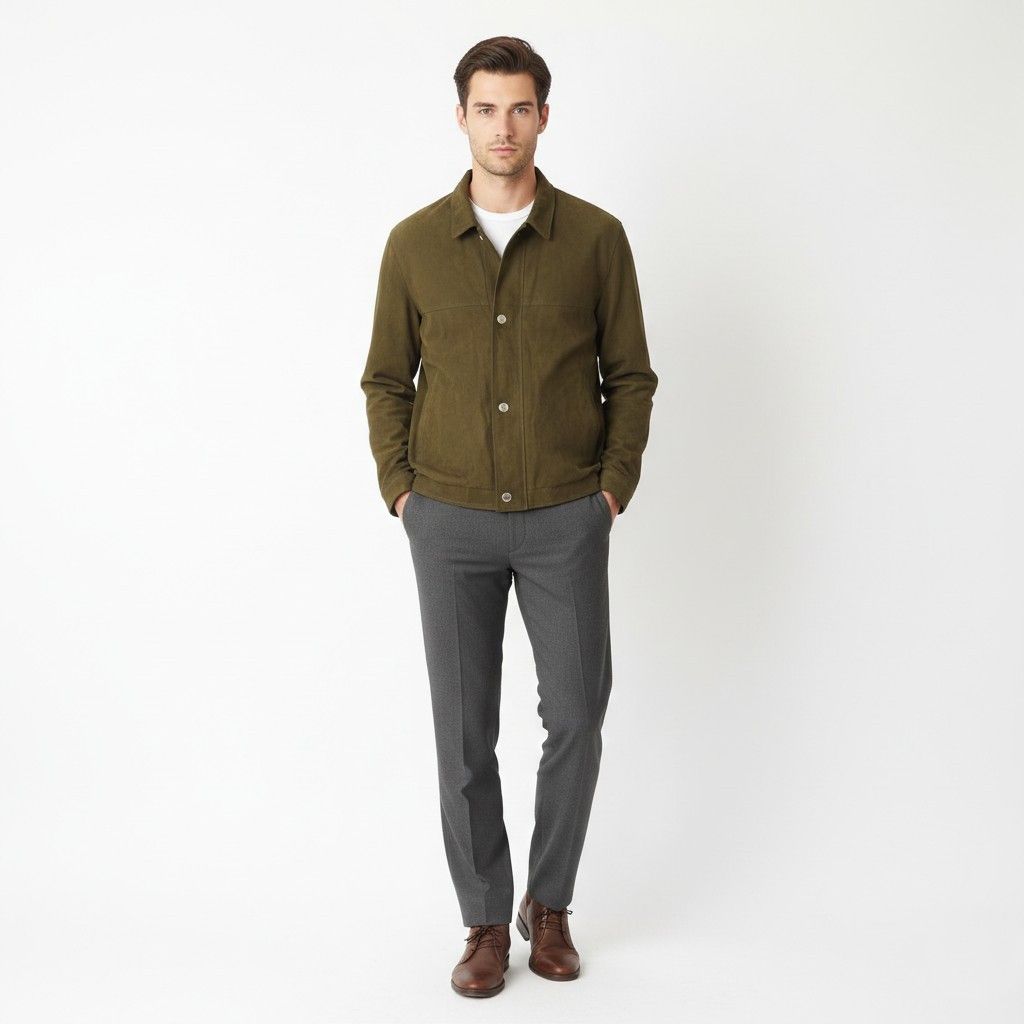 Bugatti Bugatti Men 54 L Jacket Green Lightweight 4824 Size US L / EU 52-54 / 3 - 1 Thumbnail