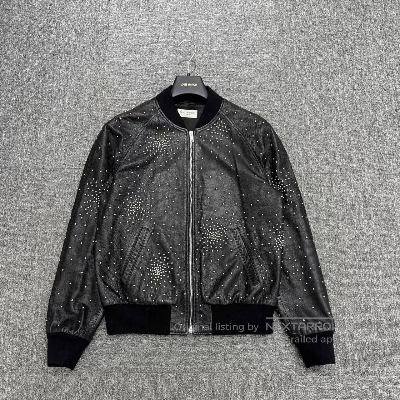 Saint Laurent Paris SLP Firework Rivet Leather Jacket. Size US M / EU 48-50 / 2 - 1 Thumbnail