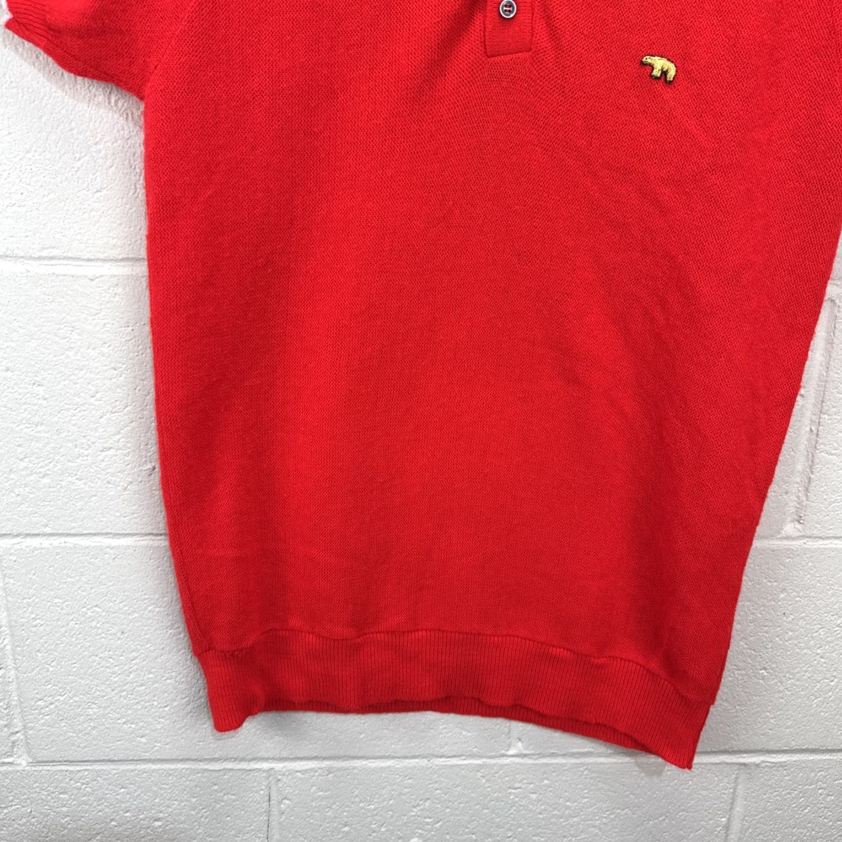 Vintage VINTAGE Jack Nicklaus By Revere Polo Shirt Men's Medium Red Knit Short Sleeve 60s Sports Golf Size US M / EU 48-50 / 2 - 7 Thumbnail