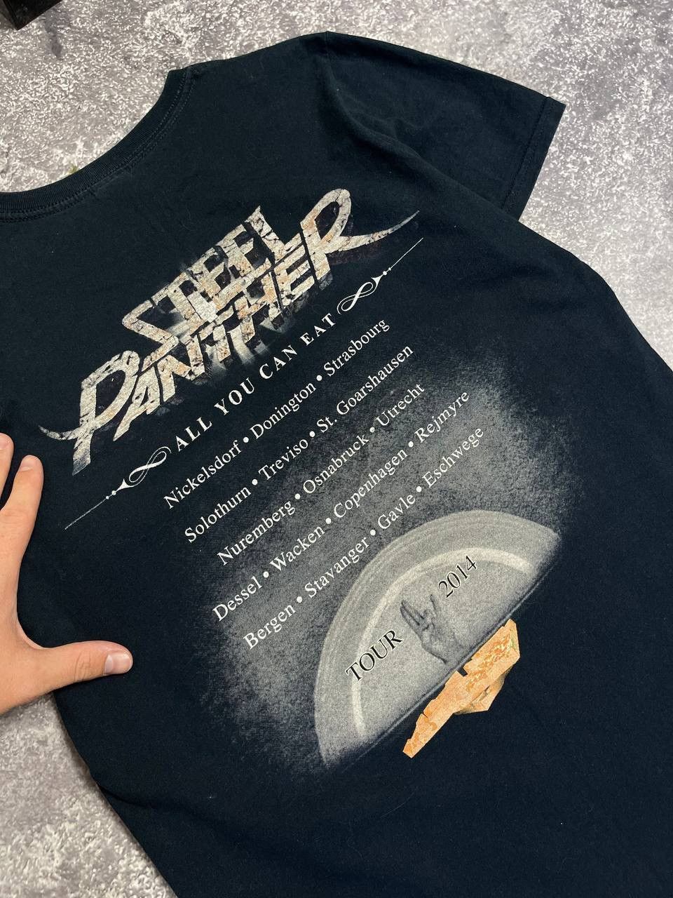 Band Tees Steel Panther American comedic glam metal band tour 2014 Size US S / EU 44-46 / 1 - 11 Thumbnail