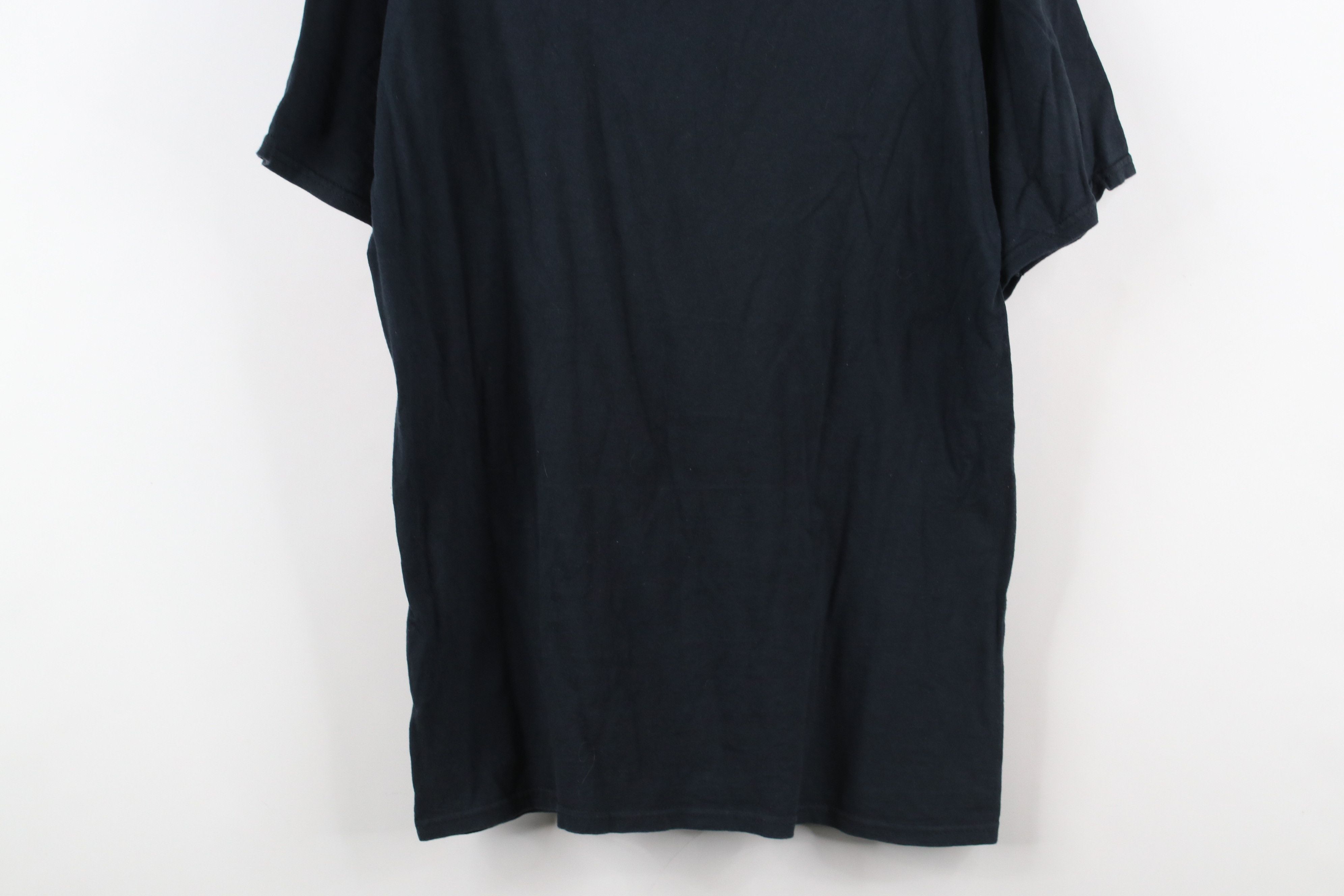 Vintage Vintage 90s Y2K Streetwear Grim Reaper Pitbull Dog T-Shirt Size US M / EU 48-50 / 2 - 13 Thumbnail