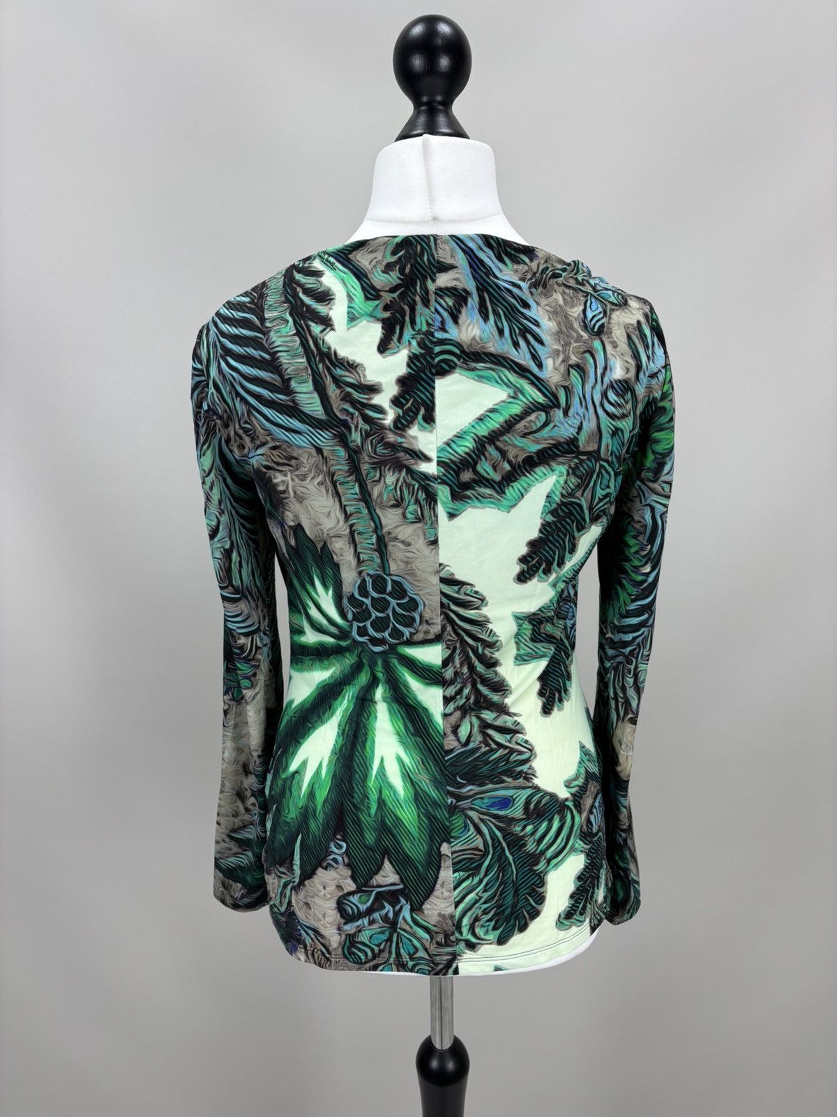 Roberto Cavalli Womens blouse Roberto Cavalli Size 46 Color Multicolor Size L / US 10 / IT 46 - 6 Thumbnail