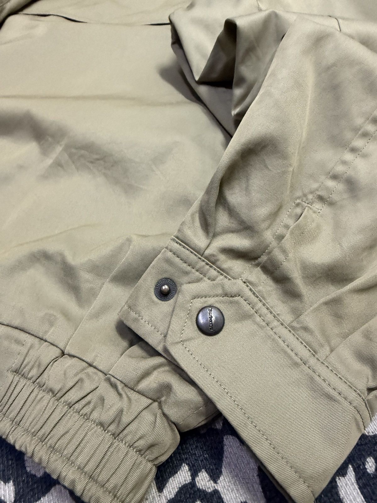 Burberry Vintage 90s Burberrys Prorsum Bomber Jacket Novacheck Size US L / EU 52-54 / 3 - 12 Thumbnail