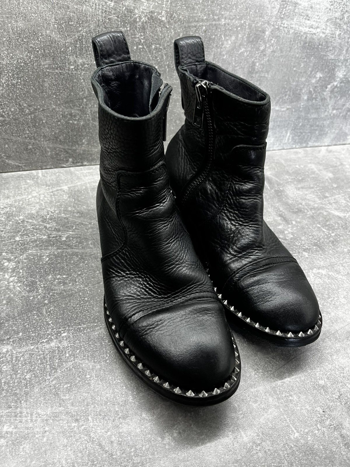 Zadig & Voltaire Zadig Voltaire punk leather boots size 37 Size US 7 / IT 37 - 11 Thumbnail