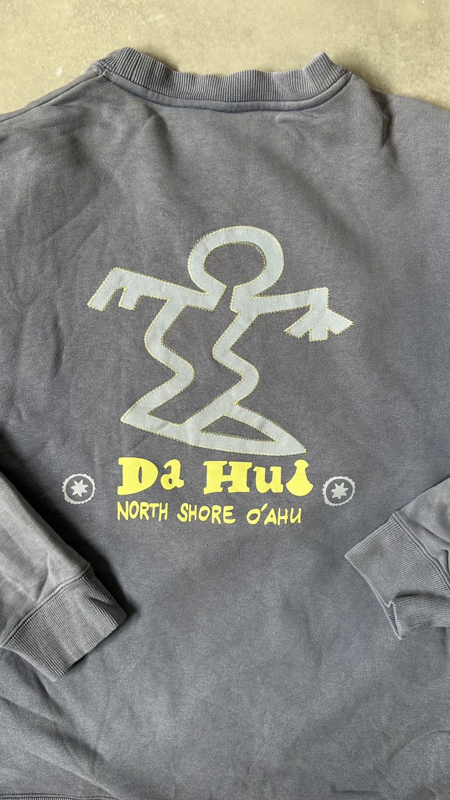Japanese Brand VINTAGE DA HUI SURF WELL FADED SWEATSHIRT Size US M / EU 48-50 / 2 - 6 Thumbnail