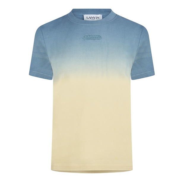 Lanvin o1g2r1mq1024 T-Shirt in Blue & Beige Size M / US 6-8 / IT 42-44 - 1 Thumbnail