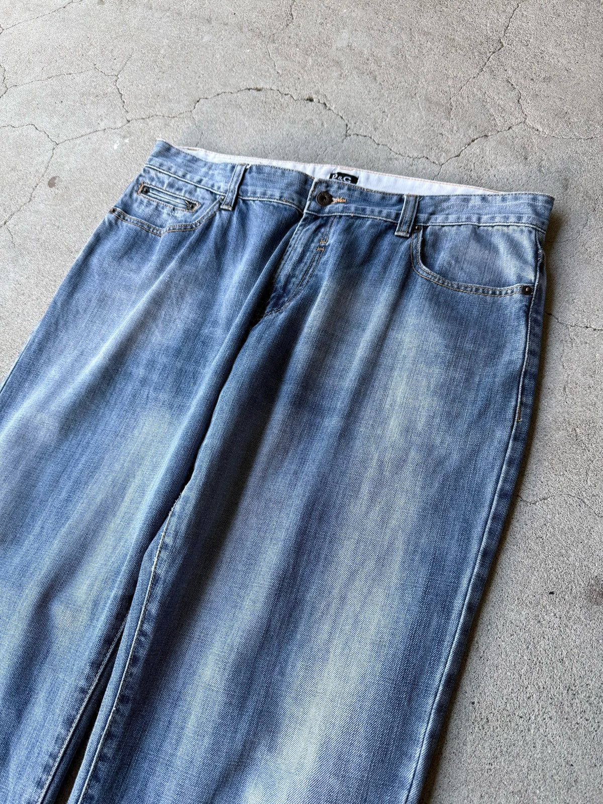 Dolce & Gabbana DOLCE&GABBANA Archive Wide Straight Jeans Size US 38 / EU 54 - 3 Thumbnail