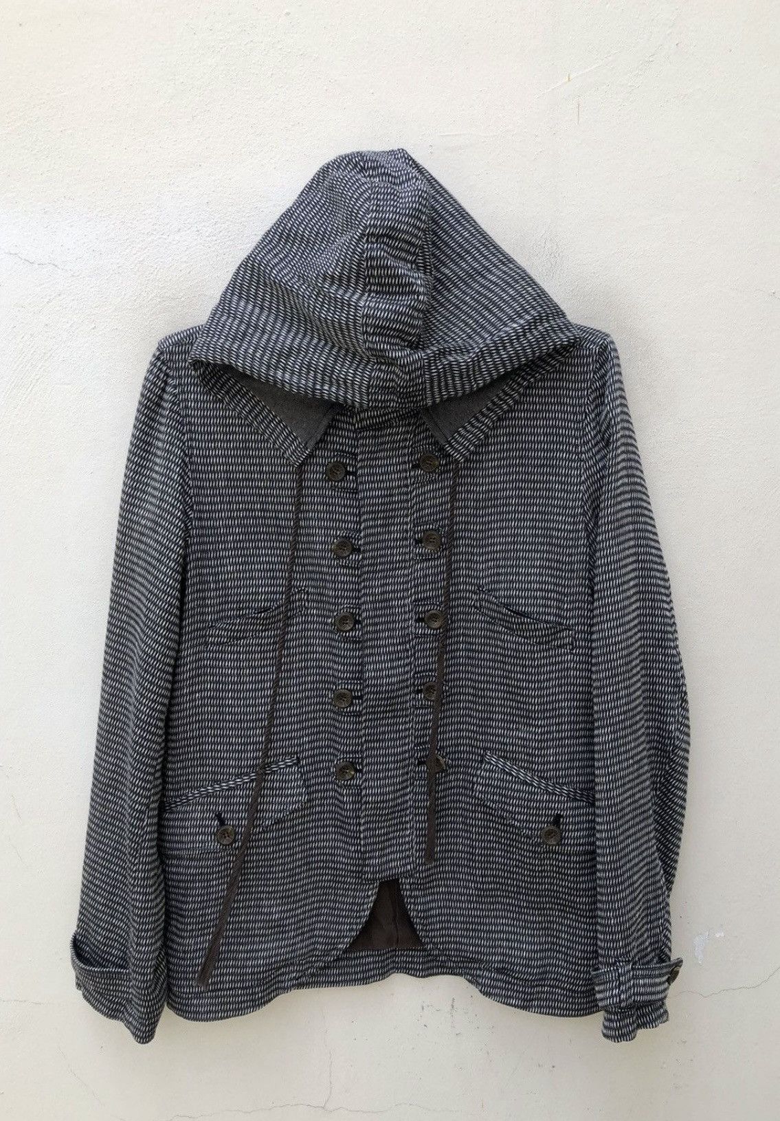 SHAREEF 2007 SHAREEF Japan Linen Hoodie Zipper Jacket Size US M / EU 48-50 / 2 - 7 Thumbnail