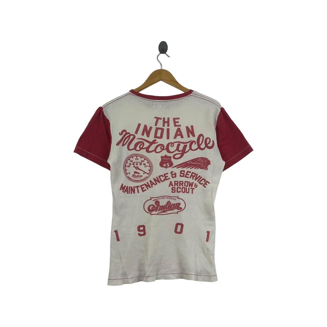 Vintage Vintage INDIAN MOTORCYCLE America’s Pioneer Tee Shirt Top Size US L / EU 52-54 / 3 - 4 Thumbnail