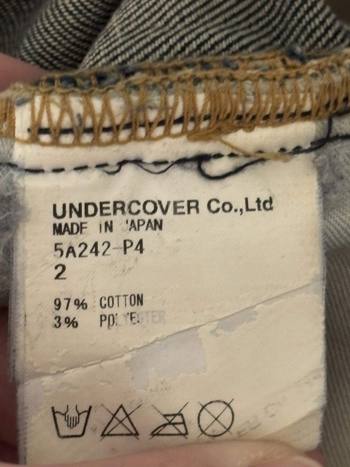 Undercover Aw05 Undercover Skull Denim Size US 32 / EU 48 - 6 Thumbnail