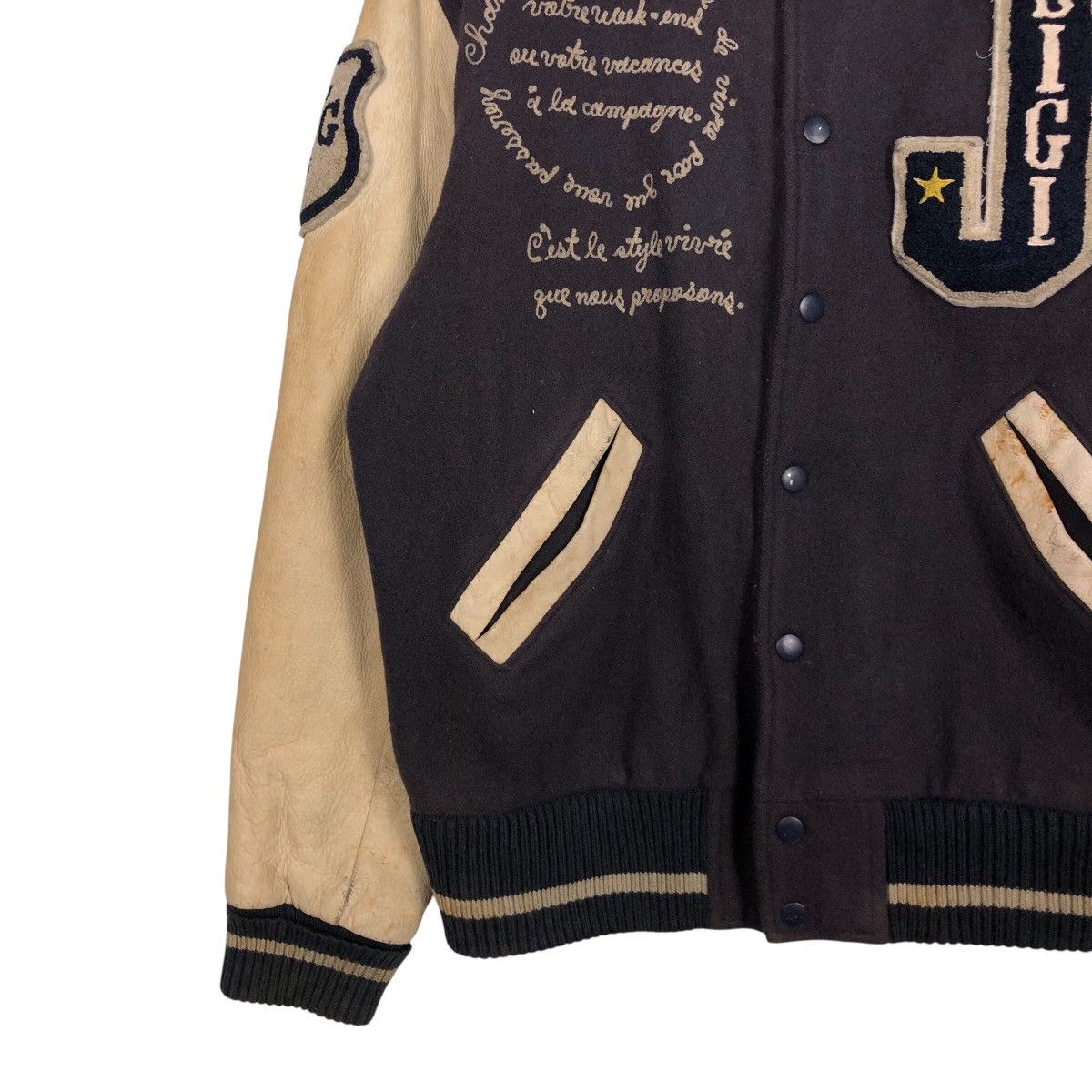 Japanese Brand 📌Vintage Varsity Bomber Jacket Mens Bigi Issey Miyake Size US M / EU 48-50 / 2 - 5 Thumbnail
