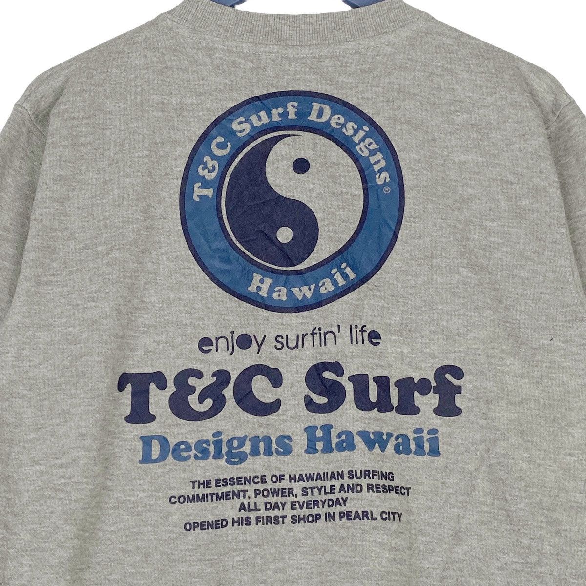 Vintage Vintage Town & Country Surf Design Printed Crewneck Size US M / EU 48-50 / 2 - 4 Thumbnail