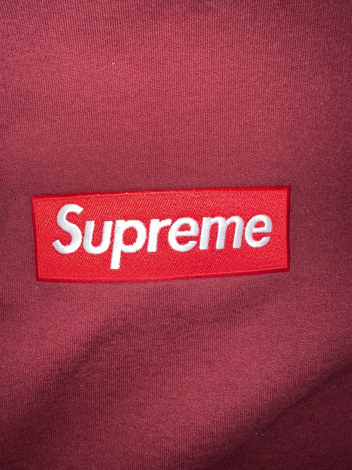 Supreme Supreme Crewneck Box Logo Cardinal Size US L / EU 52-54 / 3 - 2 Thumbnail