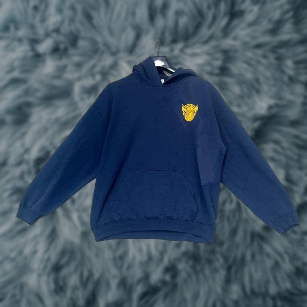 Gildan DIVER Darling Hoodie Size Large Blue Mermaid Pullover Gildan Heavy Blend See All Pics Mens Hoodie Size US L / EU 52-54 / 3 - 1 Thumbnail