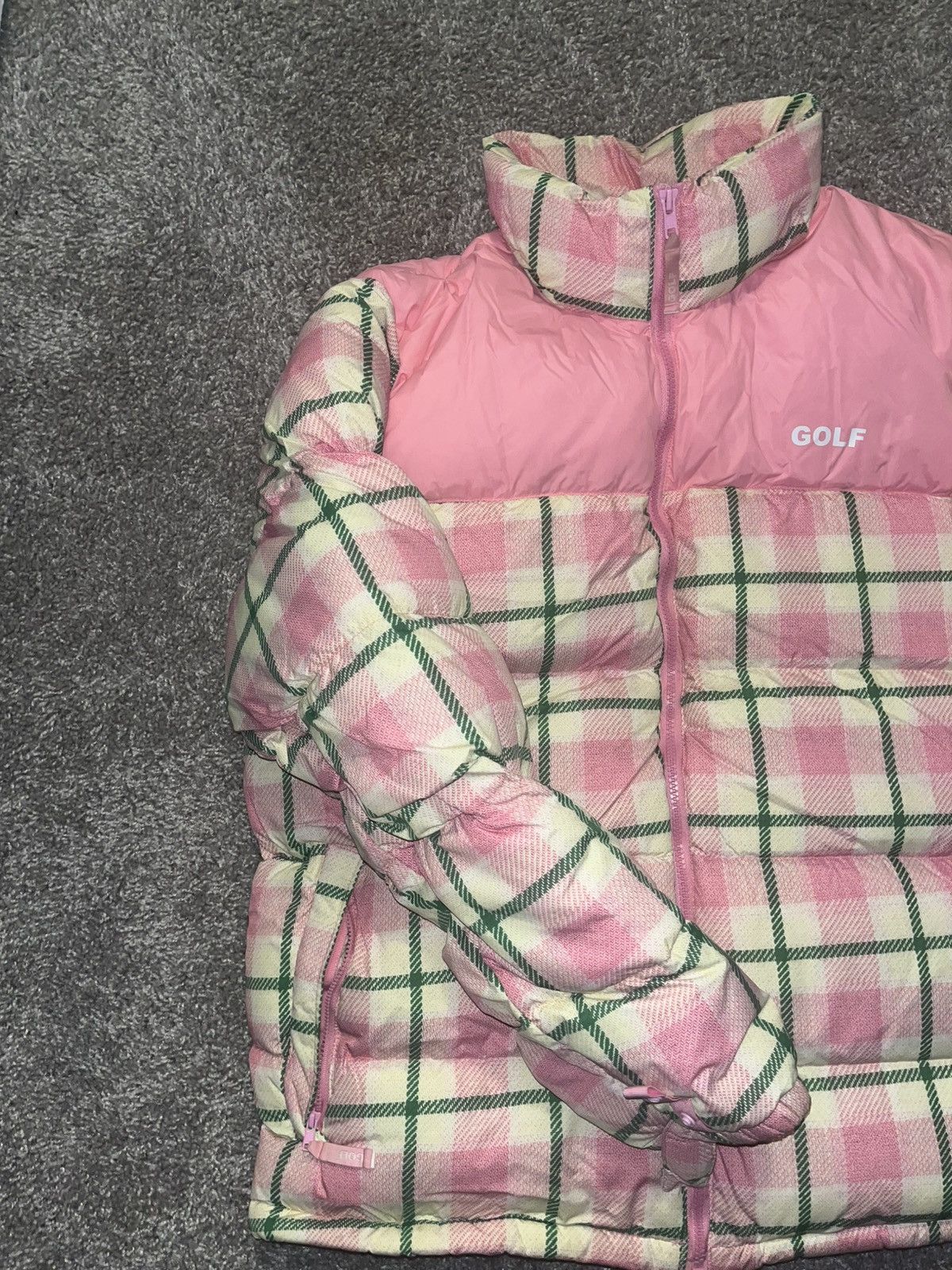 Golf Wang Golf Wang Men's Pink and Green Jacket Size US XL / EU 56 / 4 - 6 Thumbnail