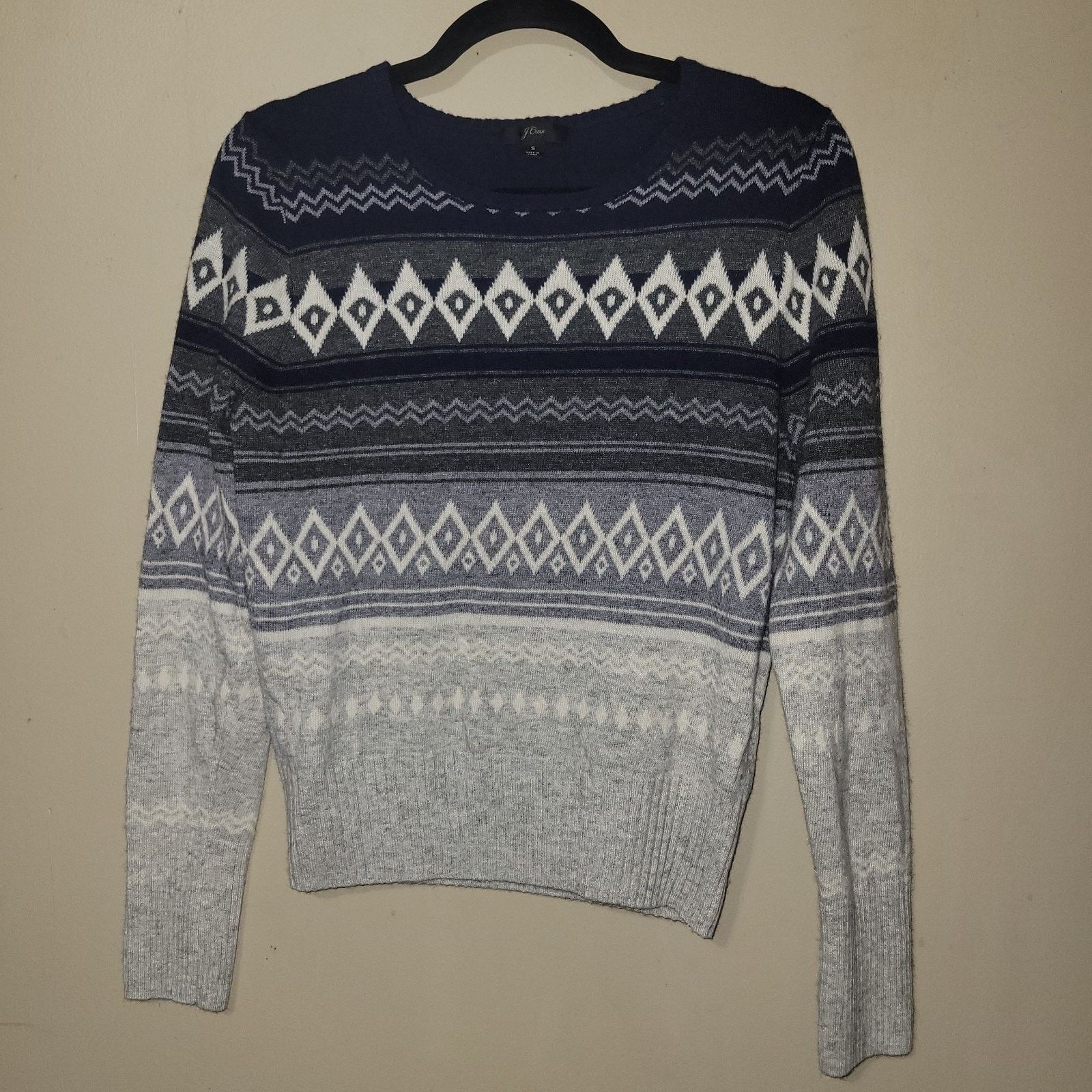 J.Crew Preowned- J. Crew Wool Blend Crewneck Pullover Sweater S Size S / US 4 / IT 40 - 1 Thumbnail