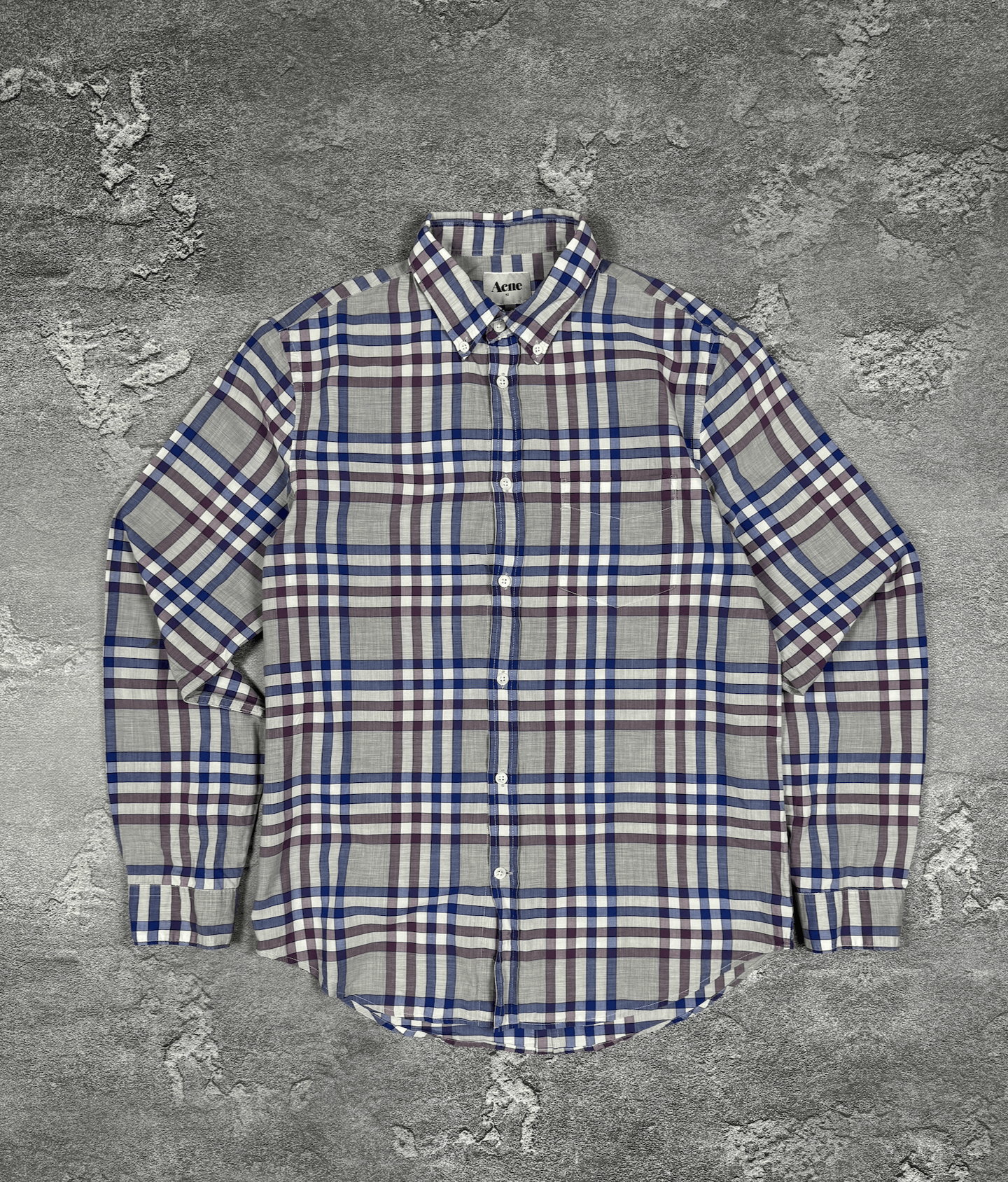Acne Studios Acne Studios Plaid Button Shirt Size M Luxury Size US M / EU 48-50 / 2 - 1 Thumbnail