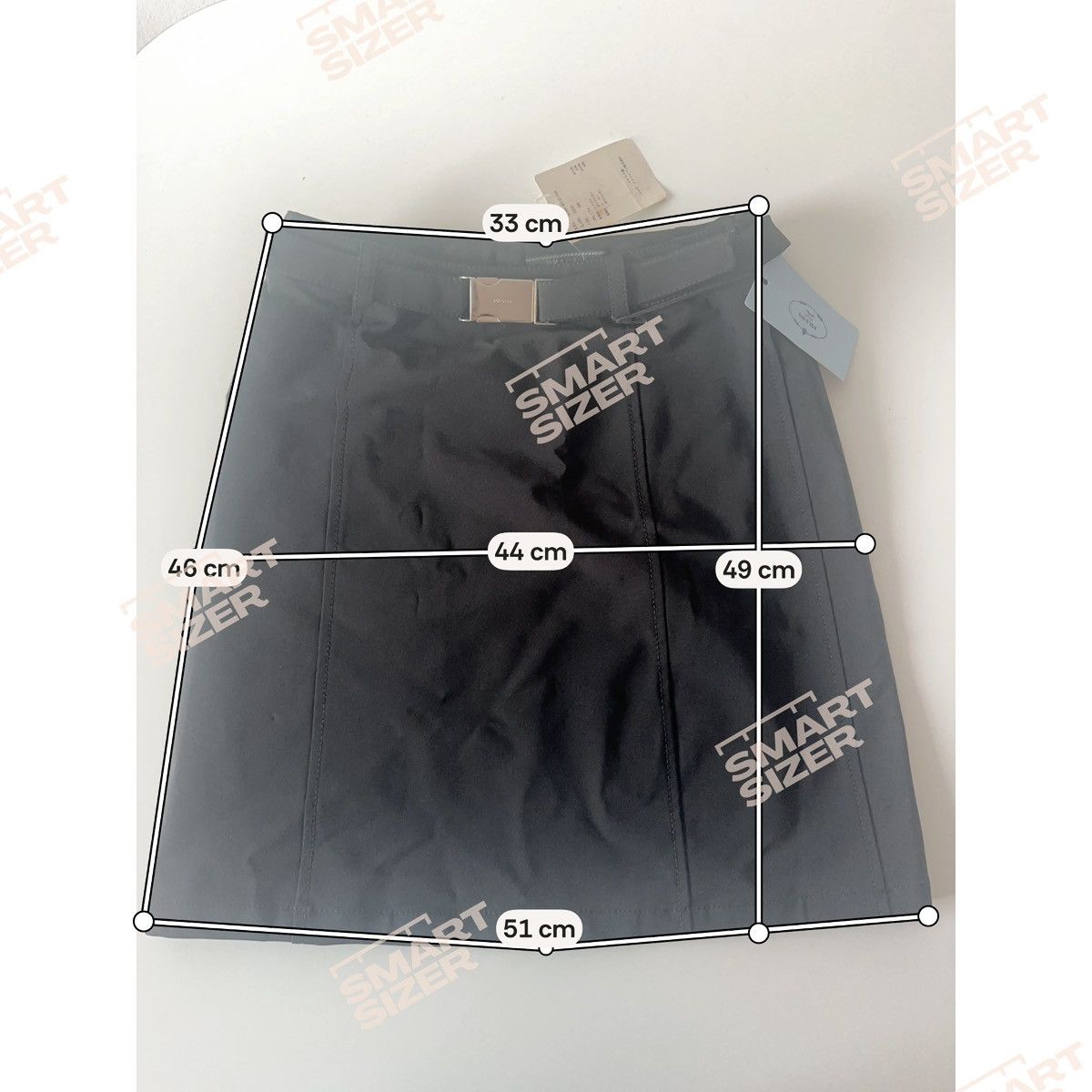 Prada Prada 90s Black Mini Skirt Nylon NWT IT38 XS S Size 26" / US 2 / IT 38 - 9 Thumbnail