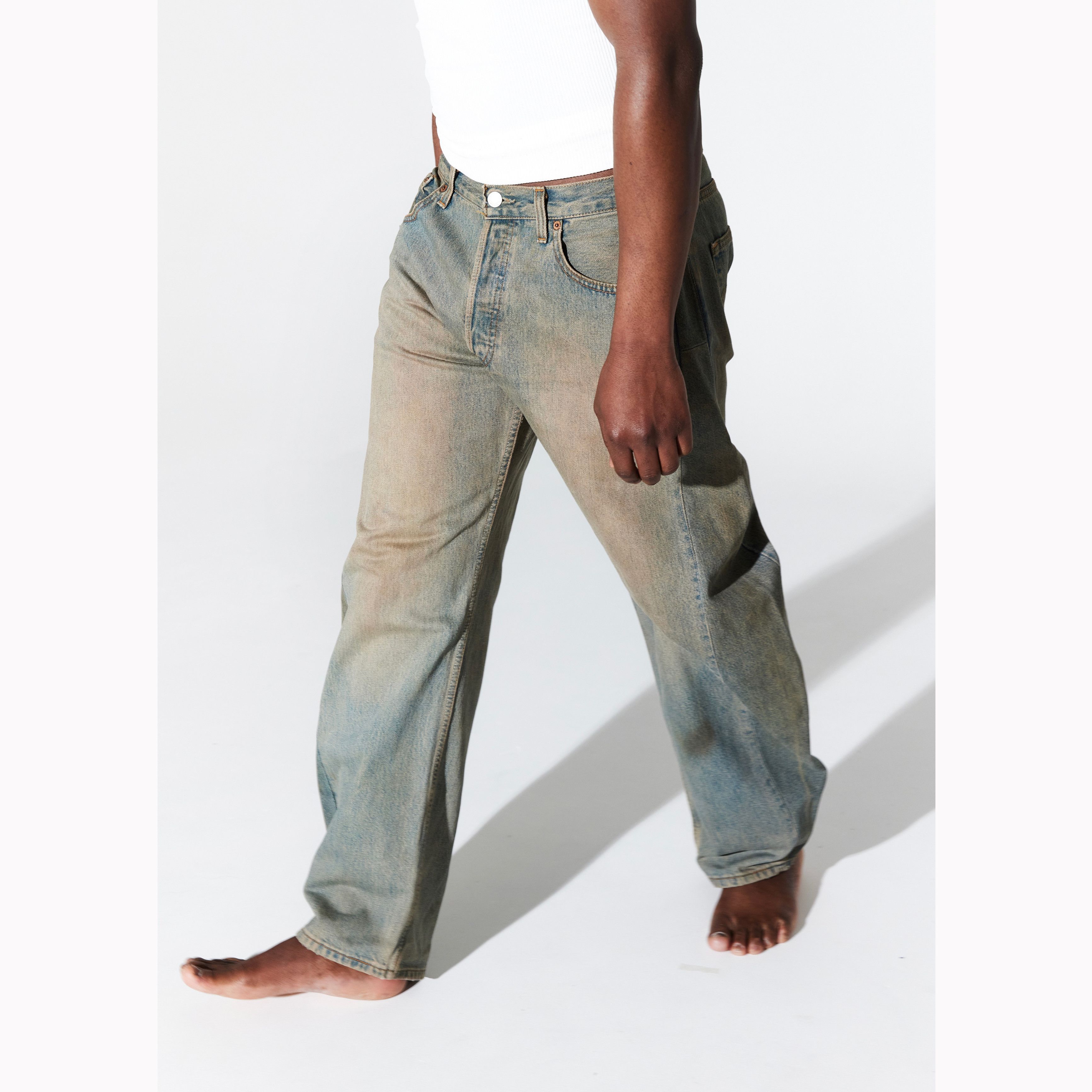 Japanese Brand × Levi's × Vintage REPEAT PLUS 002 Dirty Beige 33 size (RP002E3301) Size US 33 - 8 Thumbnail