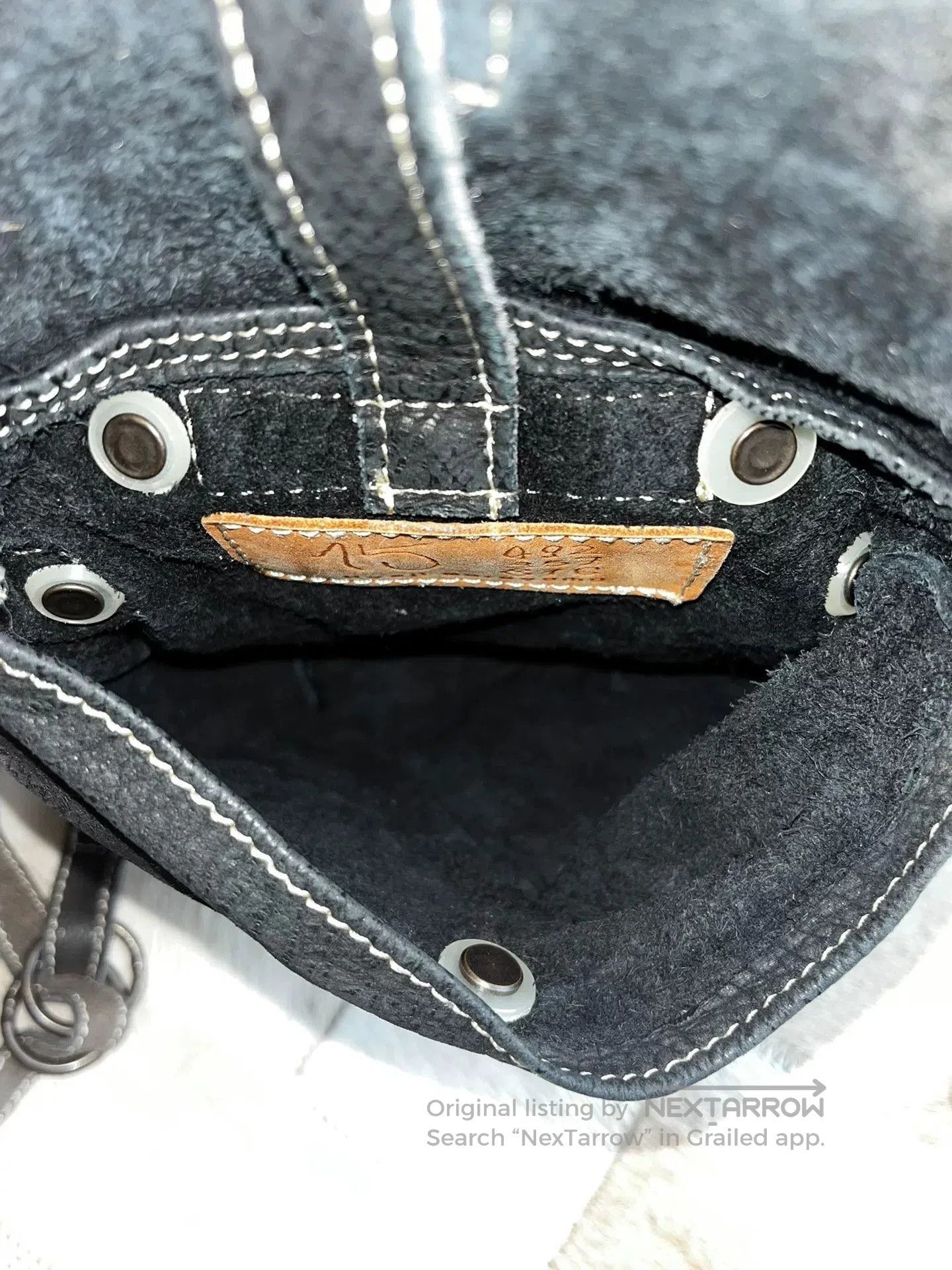 MASAHIROMARUYAMA Kyoji Maruyama Cowhide Fringe Crossbody Bag. Size ONE SIZE - 9 Thumbnail