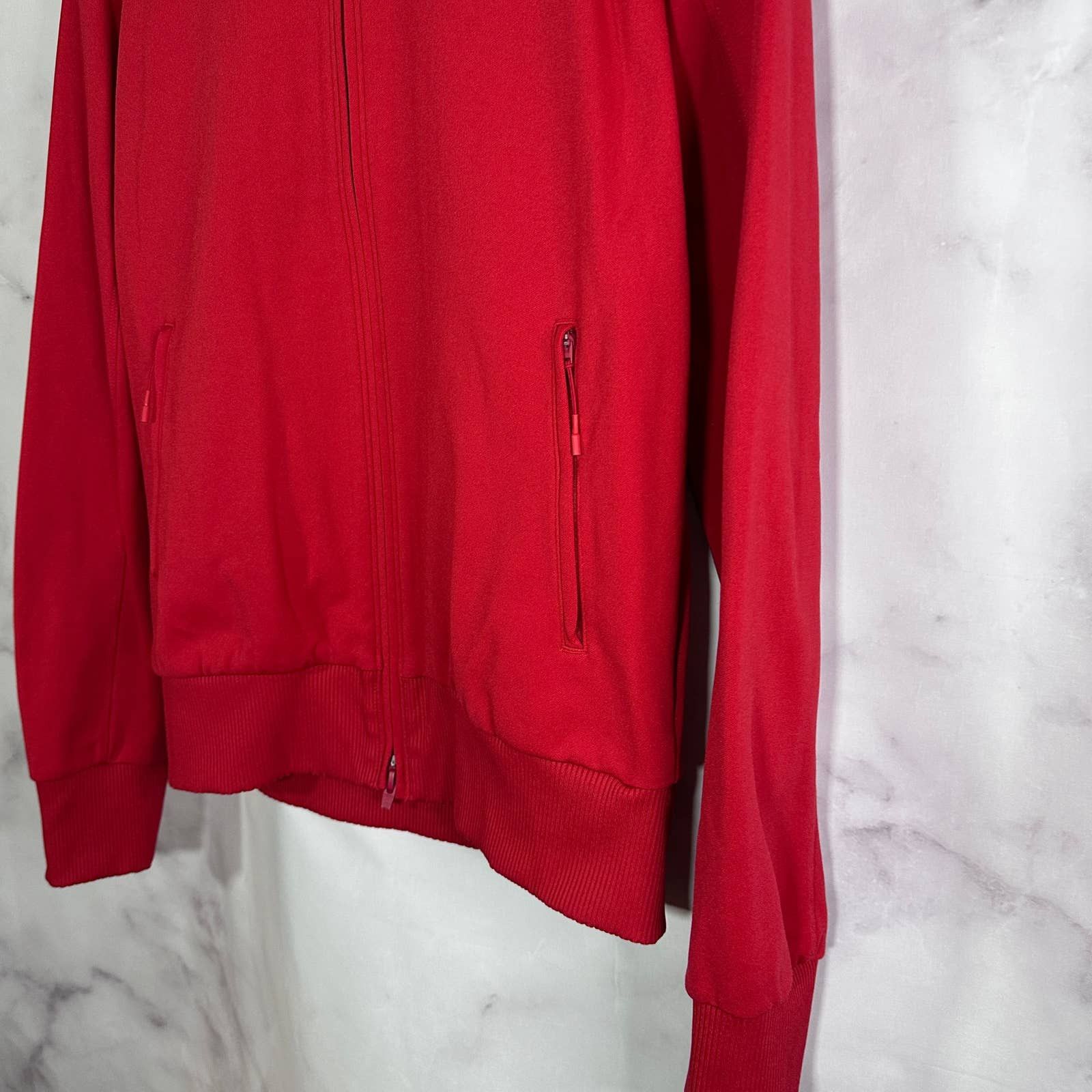 Adidas Y-3 Red Track Jacket Size US S / EU 44-46 / 1 - 3 Thumbnail