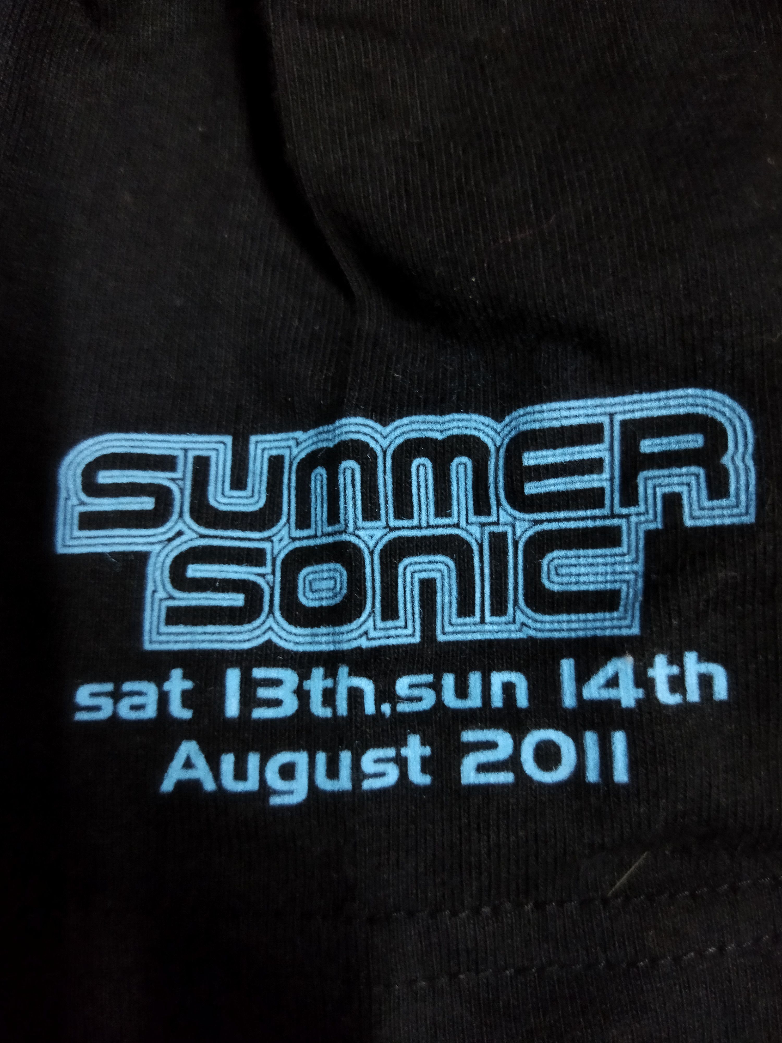 Band Tees 2011 Summer Sonic Tee Size US M / EU 48-50 / 2 - 5 Thumbnail
