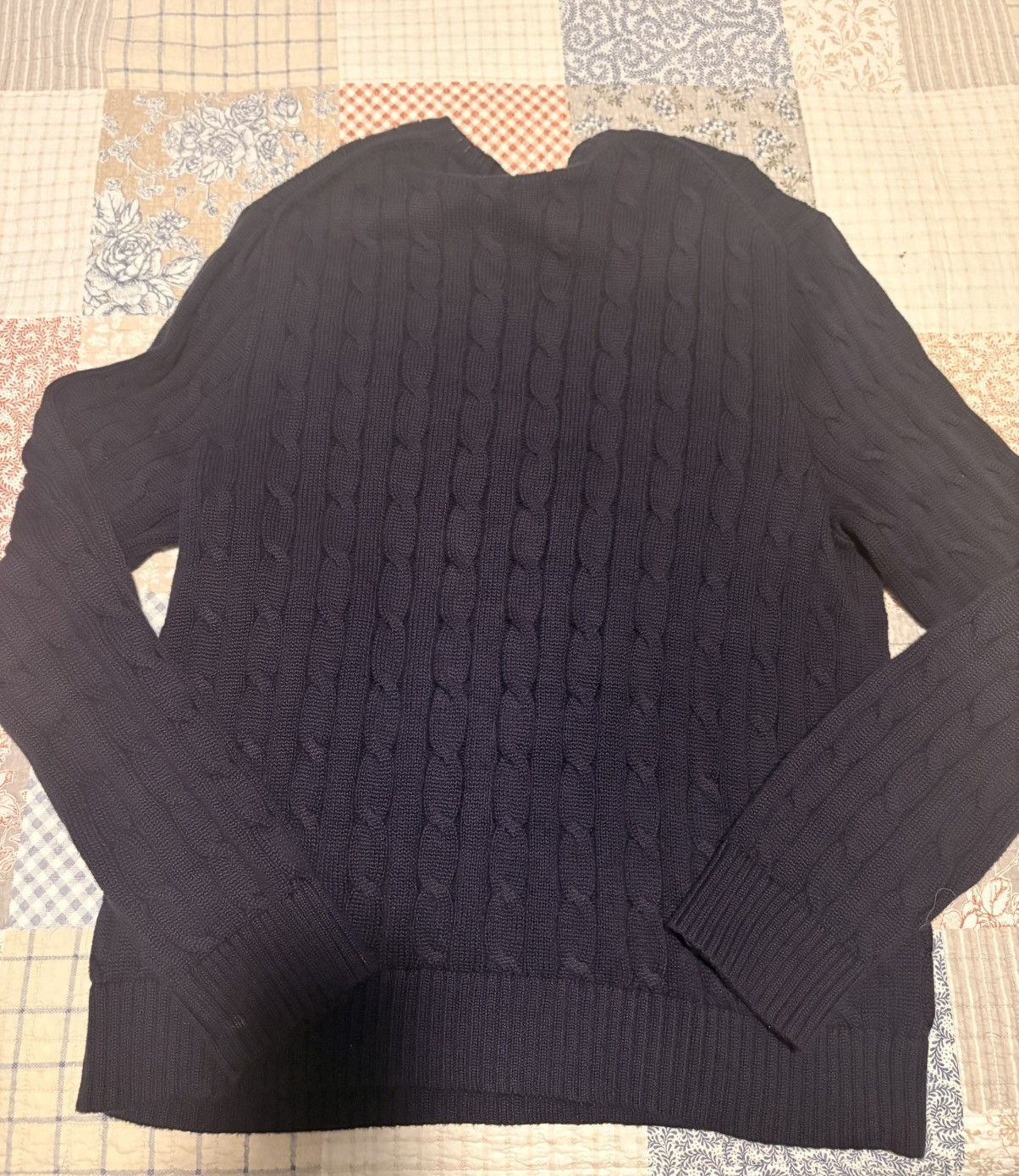 Polo Ralph Lauren Cable-Knit Polo Ralph Lauren Sweater Size US XL / EU 56 / 4 - 2 Thumbnail
