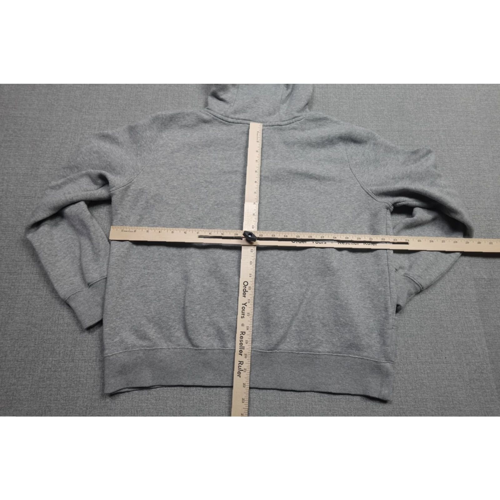 Nike Nike Center Swoosh Sweatshirt Mens Large Gray Fleece Pullover Hoodie Kangaroo Size US L / EU 52-54 / 3 - 5 Thumbnail