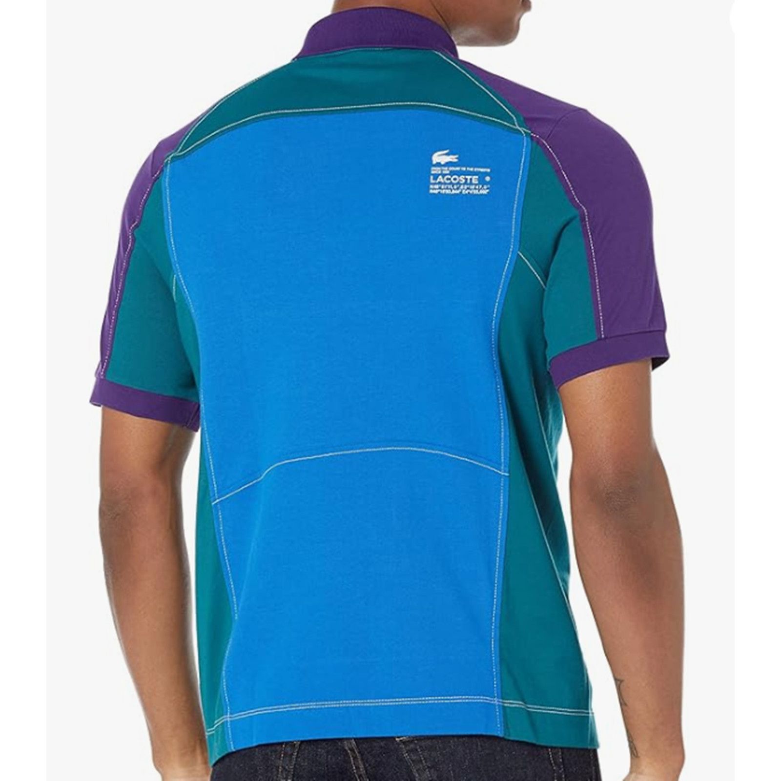 Lacoste Lacoste Men's Sport Regular Fit Stretch Mini-Piqué Polo M Size US M / EU 48-50 / 2 - 3 Thumbnail