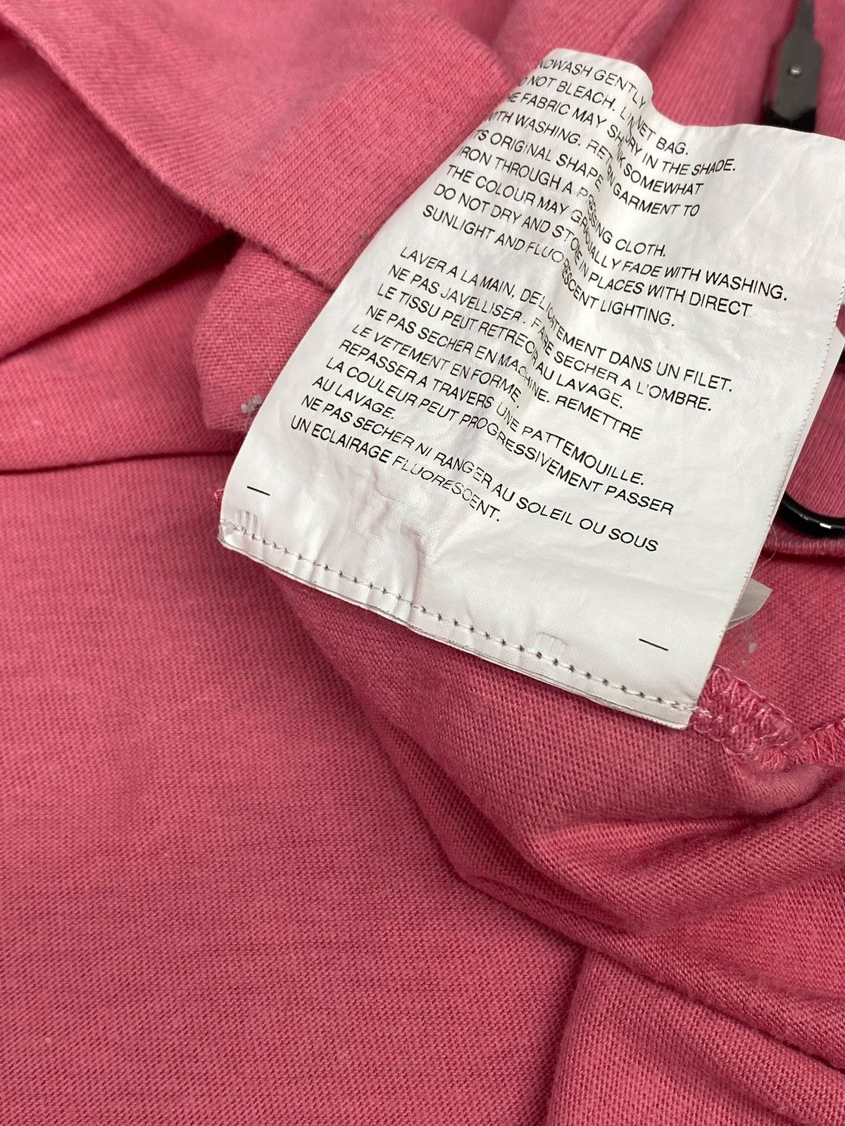 Comme des Garcons COMME DES GARÇONS PLAY Pink Heart Patch T-Shirt Size US M / EU 48-50 / 2 - 13 Thumbnail
