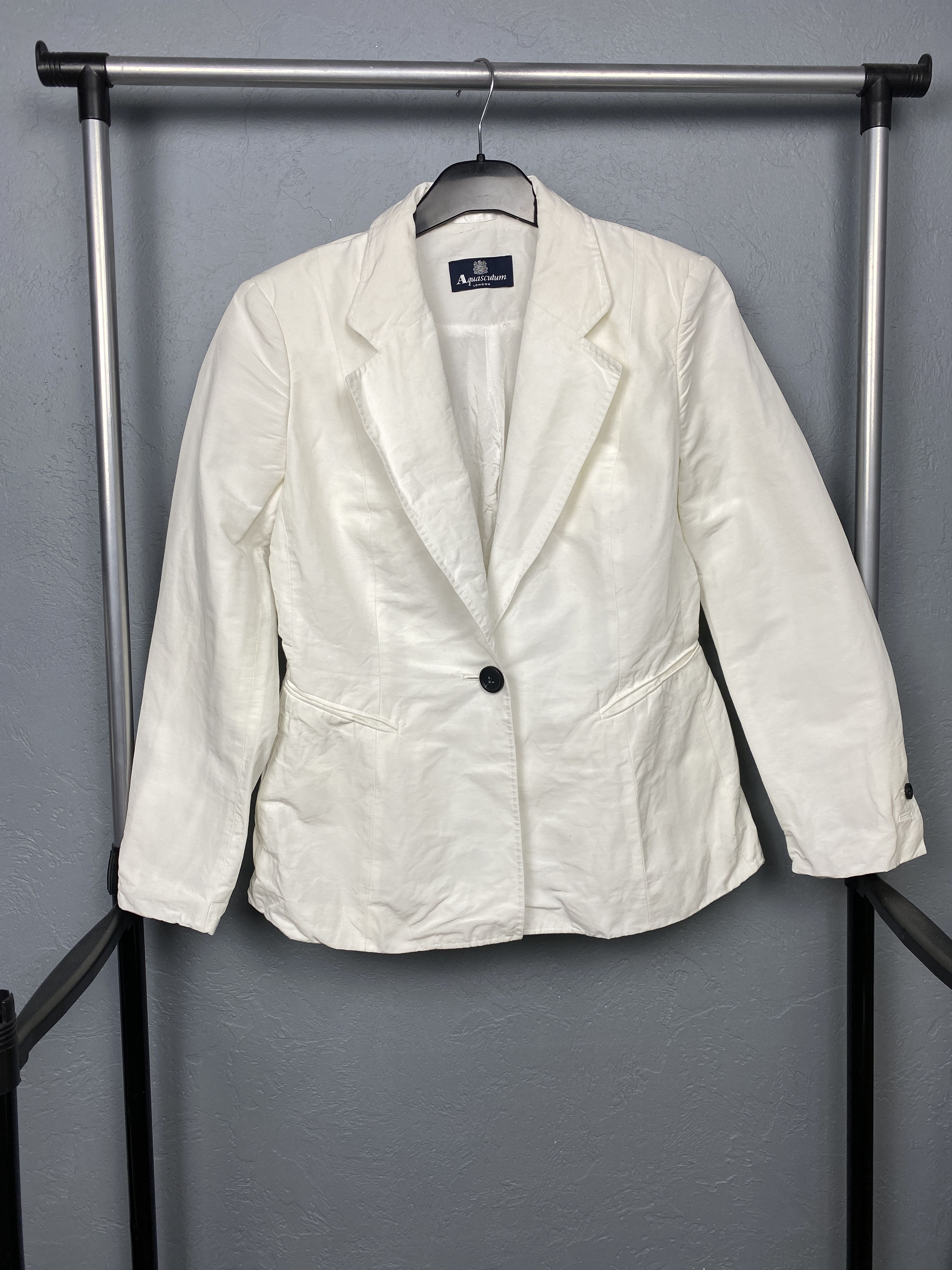 Aquascutum Aquascutum Vintage Womens Nylon Blazer Jacket Size M / US 6-8 / IT 42-44 - 1 Thumbnail
