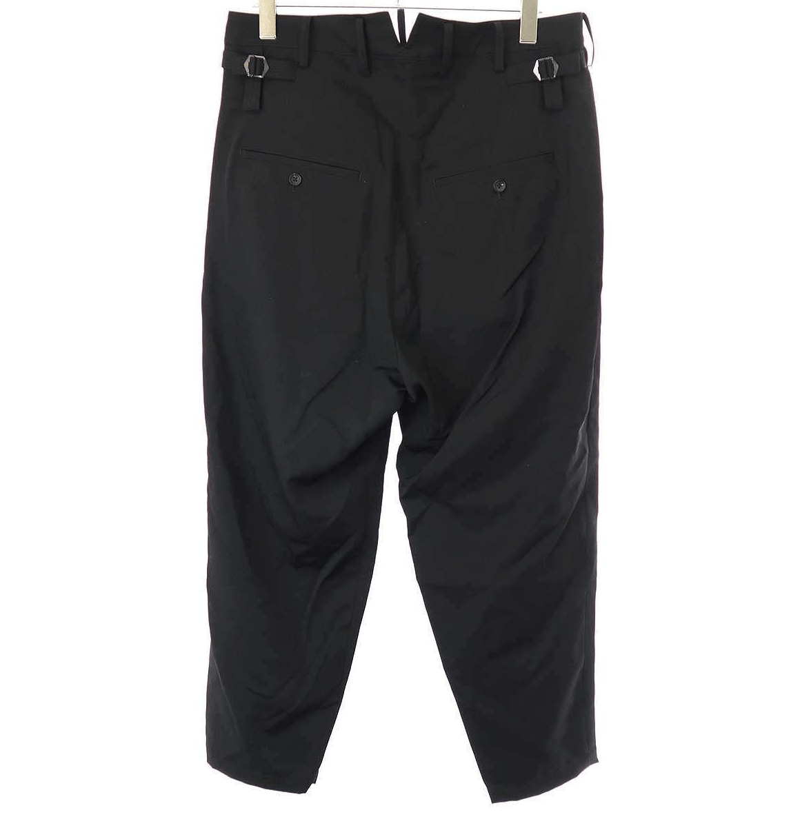 Yohji Yamamoto Yohji Yamamoto Pour Homme - W/Gabardine 2 Tuck Tapered Pants Size US 30 / EU 46 - 5 Thumbnail