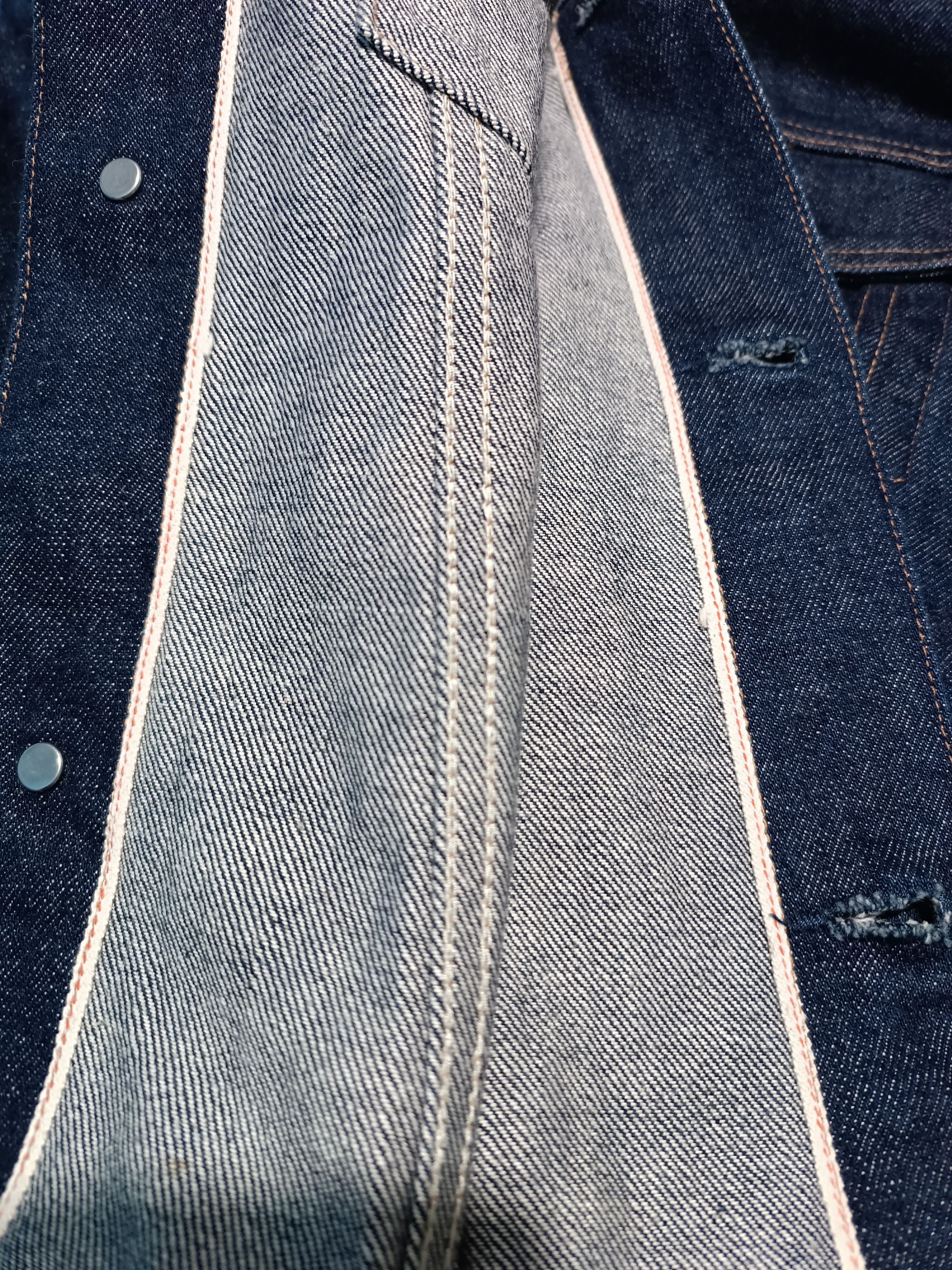 Japanese Brand Beauty and Youth Selvedge Raw Denim Indigo Trucker Jacket Size US M / EU 48-50 / 2 - 8 Thumbnail