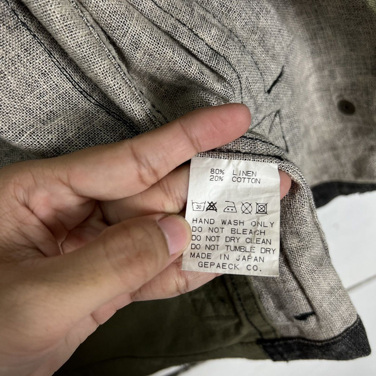 Japanese Brand 🔥 GEPAECK LINEN COTTON TANK TOP MADE IN JAPAN Size US M / EU 48-50 / 2 - 14 Thumbnail