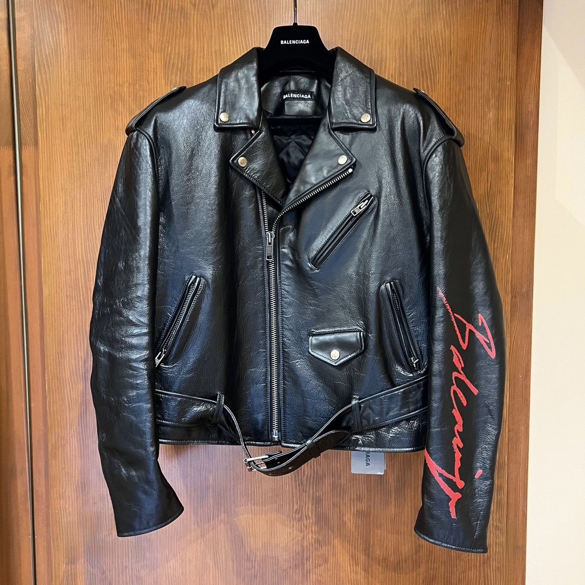 Balenciaga [7190$] 2024 AI Generated leather jacket | Grailed