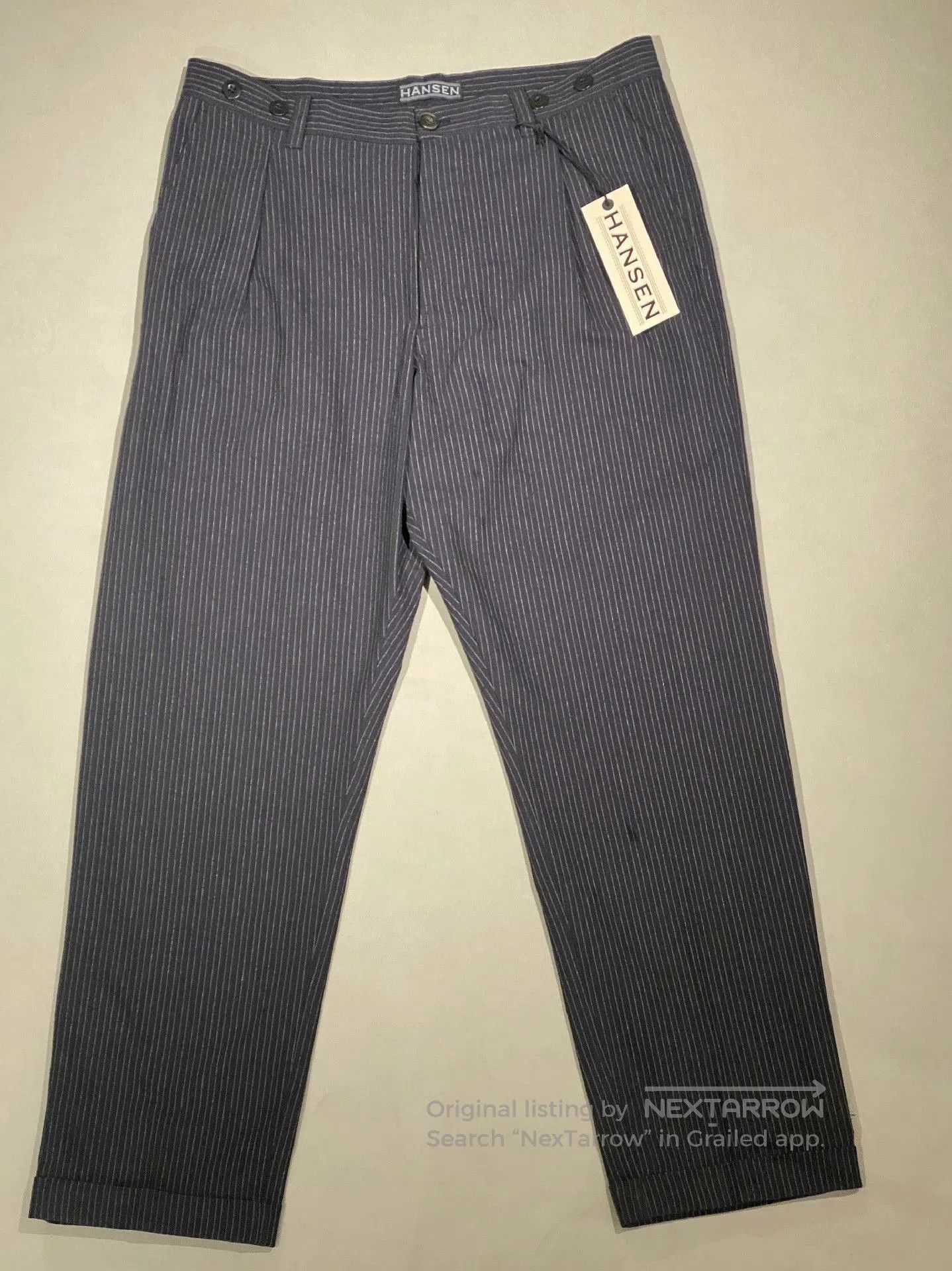 HANSEN Garments HANSEN Wool Blend Trousers. Size US 34 / EU 50 - 1 Thumbnail
