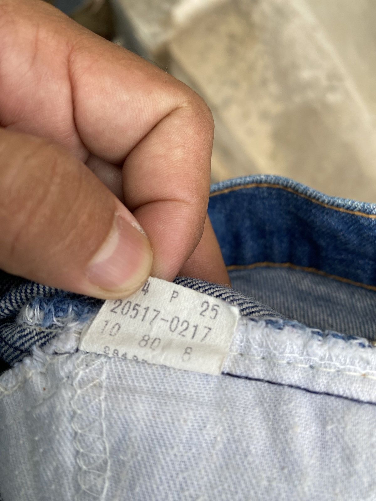 Levi's × Levi's Vintage Clothing × Vintage W33x31 Vintage levi's 517 orange tab flare boot cut USA Size US 33 - 7 Thumbnail