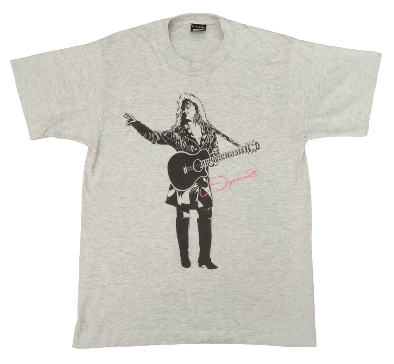 image of Band Tees x Rap Tees 90's Vintage Wynonna Judd T in Grey, Men's (Size Small)