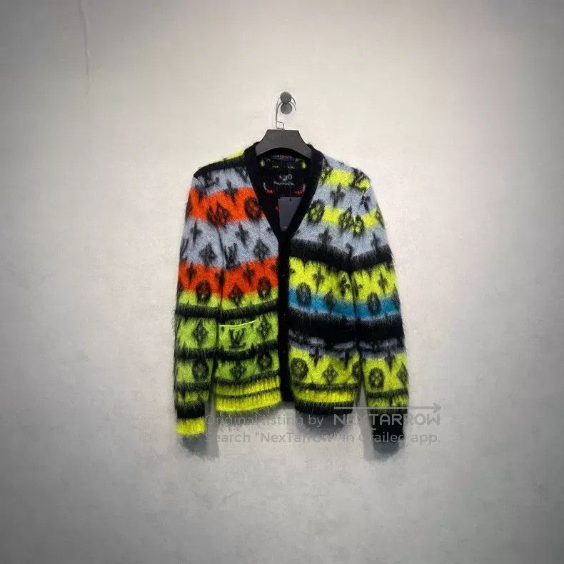 Louis Vuitton Louis Vuitton Colourful old print mohair cardigan shirt Size US XS / EU 42 / 0 - 1 Thumbnail