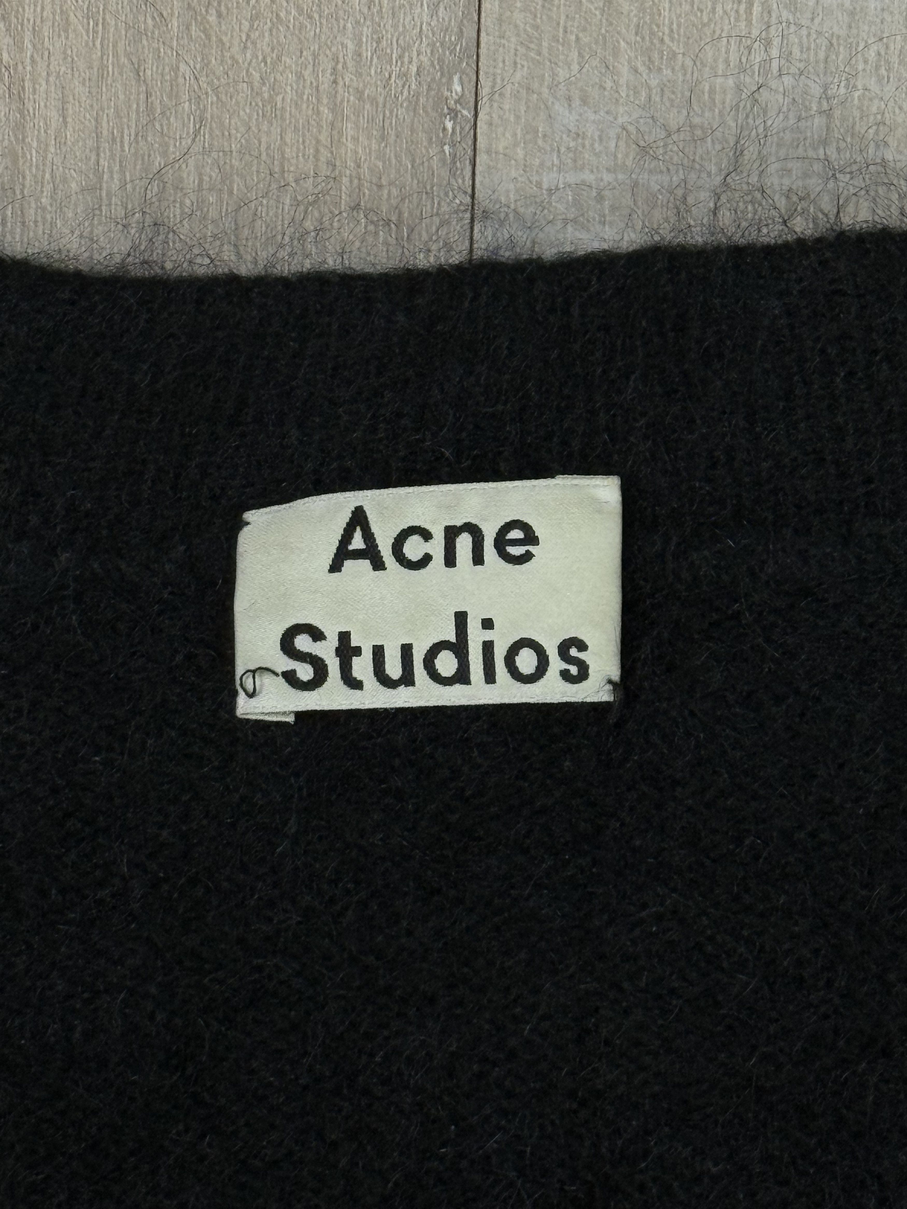 Acne Studios Acne Studios Cardigan Black Raya Raw14 Size XS / US 0-2 / IT 36-38 - 2 Thumbnail