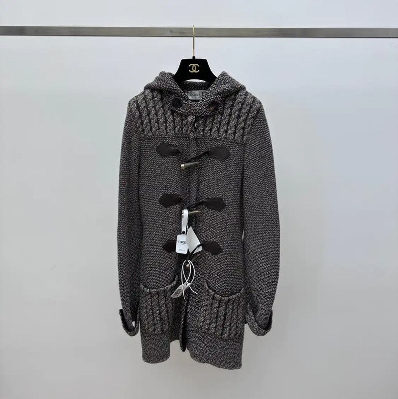 Dior Dior Gray Hooded Pullover Sweater 0089 Size S / US 4 / IT 40 - 1 Thumbnail