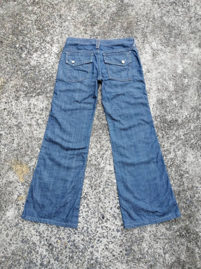 Japanese Brand Brappers Made In Japan Bootcut Denim Jeans Size 30" / US 8 / IT 44 - 6 Thumbnail