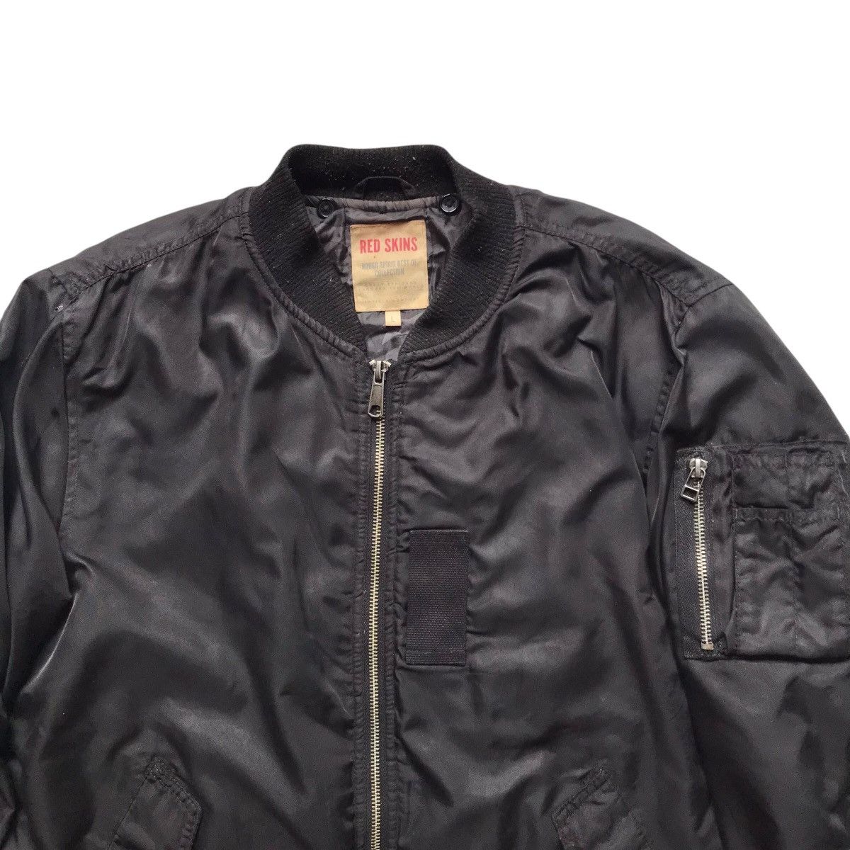 Japanese Brand RED SKINS BOMBER MA 1 JACKET Size US L / EU 52-54 / 3 - 2 Thumbnail