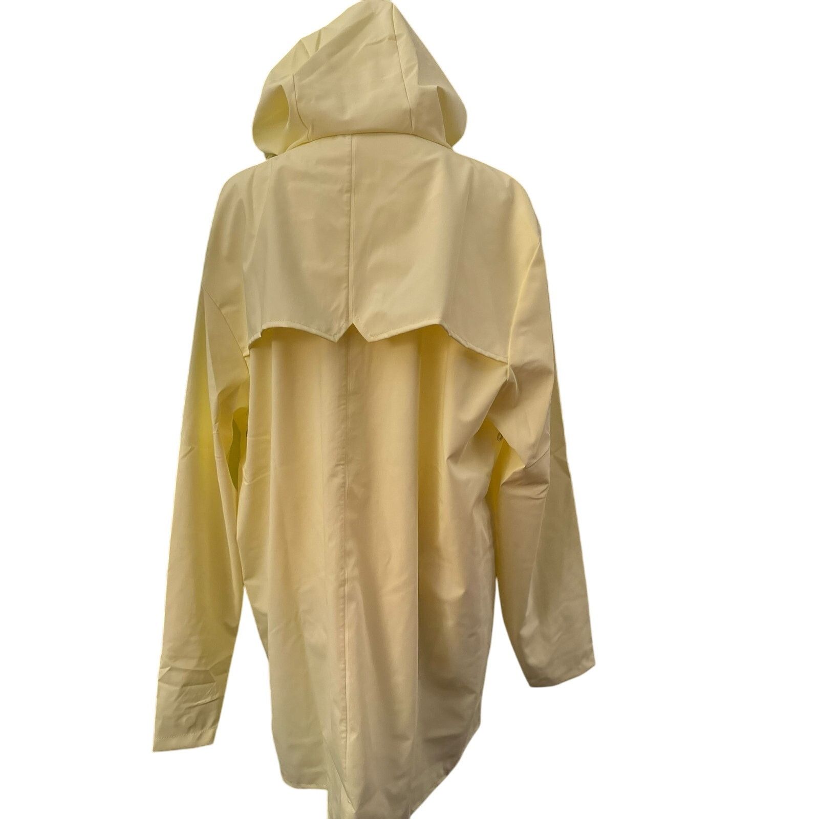 Rains Rains Waterproof Jacket, Straw Color, Size XL, NWT, Unisex Size XL / US 12-14 / IT 48-50 - 8 Thumbnail
