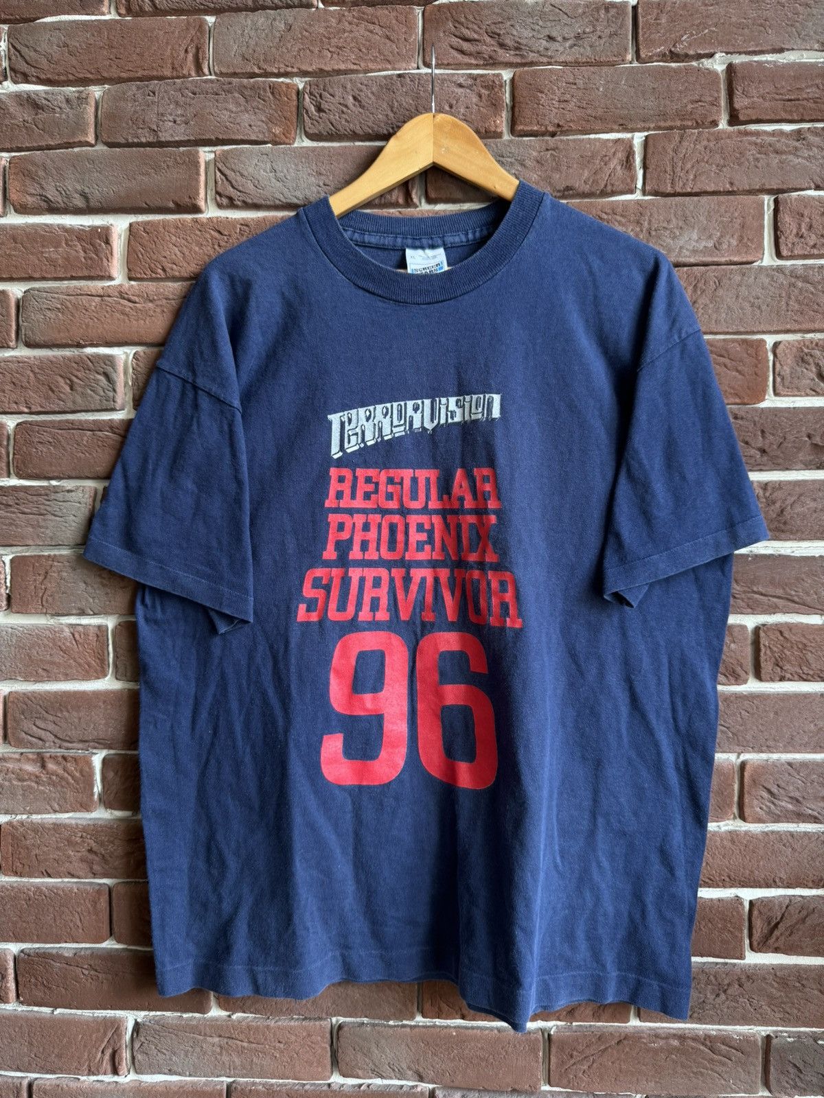 Vintage 90s Terrorvision Too Stoned To Dance Rock Band Tee