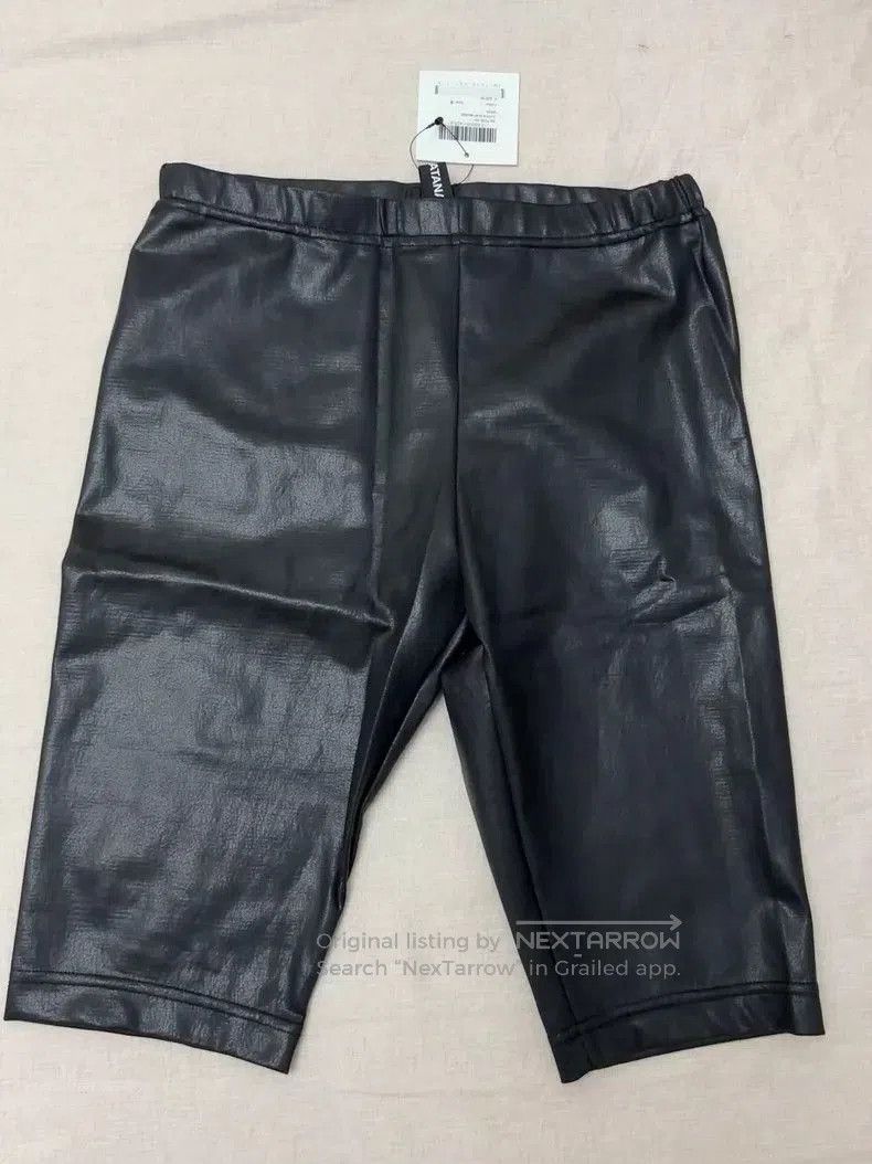 Junya Watanabe JUNYA WATANABLE Black Leather Shorts S. Size US 26 / EU 42 - 1 Thumbnail