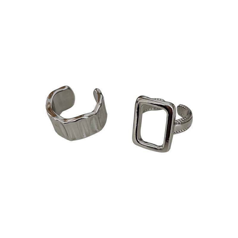 Jewelry Future Jewelry Rings Open Size Chrome Ring (Size 7-13) Size ONE SIZE - 6 Thumbnail