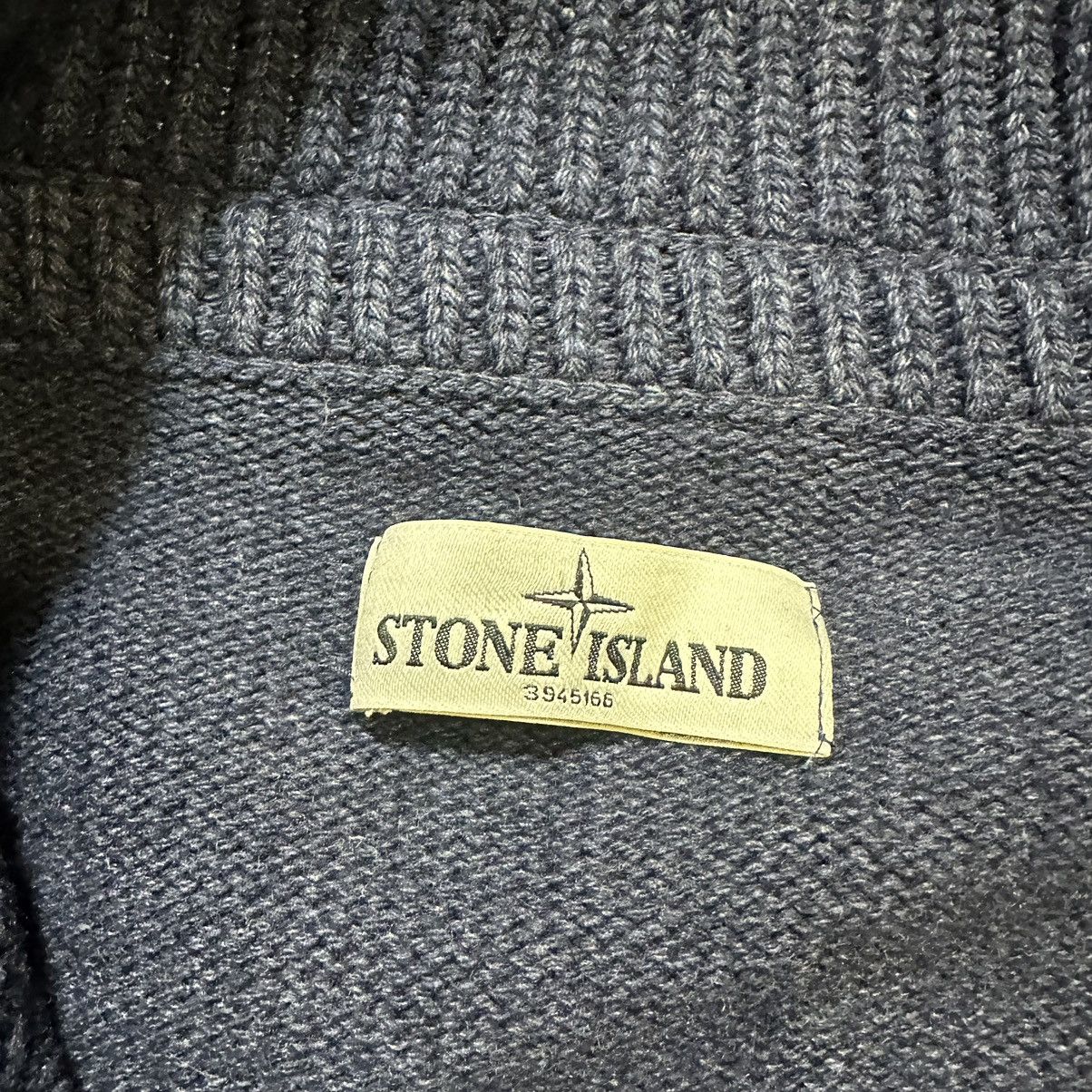 Stone Island × Vintage Vintage Stone Island sweater cardigan Size US M / EU 48-50 / 2 - 5 Thumbnail