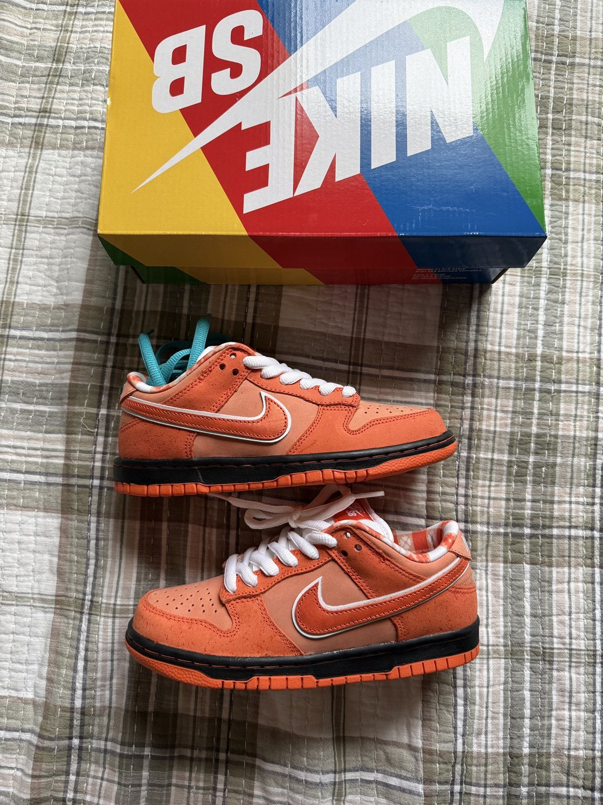 Nike Nike Dunk Low SB Orange Lobster Size US 5.5 / IT 35.5 - 3 Thumbnail