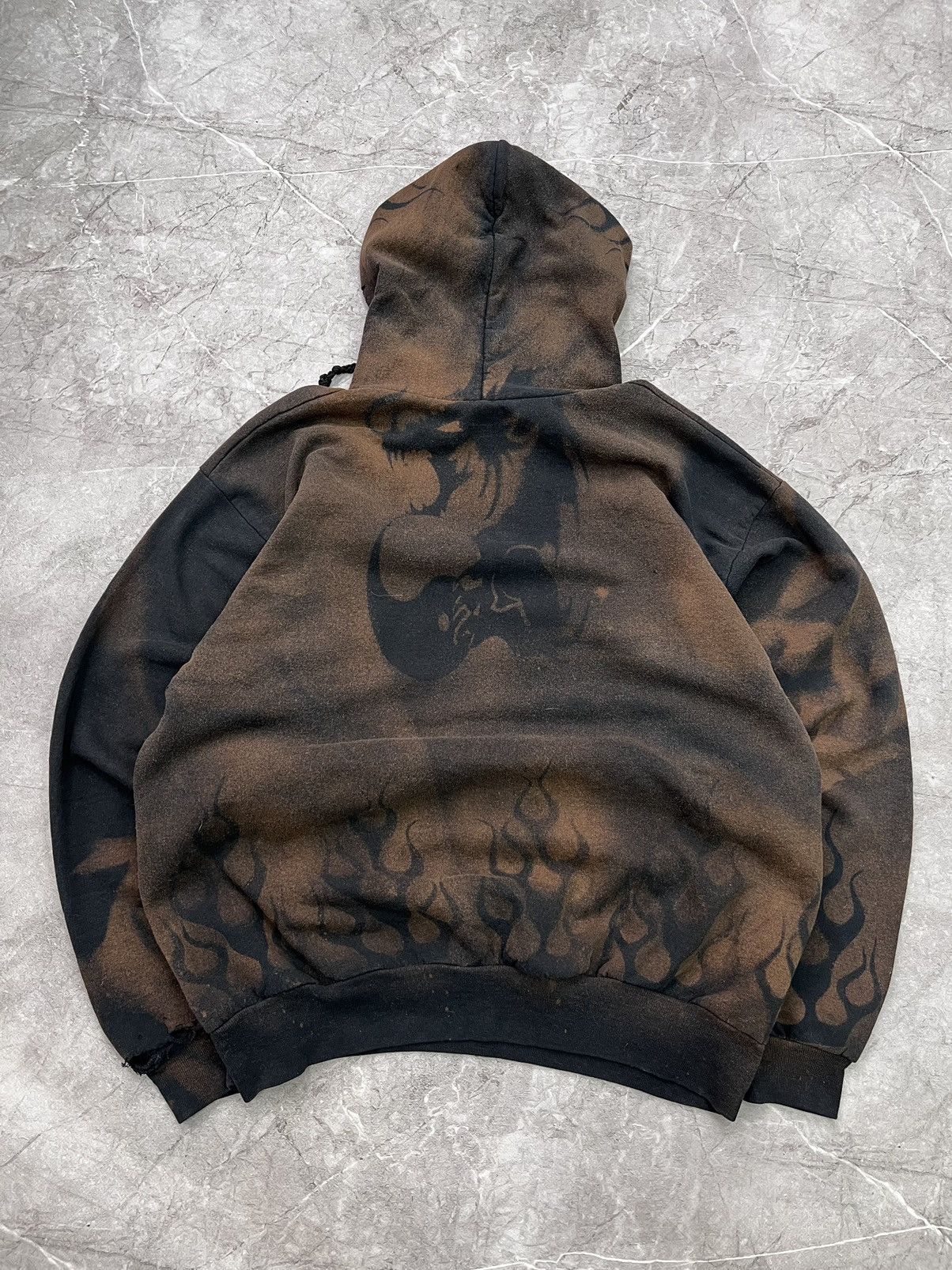 If Six Was Nine CRAZY SUN FADED FLAME BOXY HOODIE hystericglamour STYLE Size US L / EU 52-54 / 3 - 11 Thumbnail